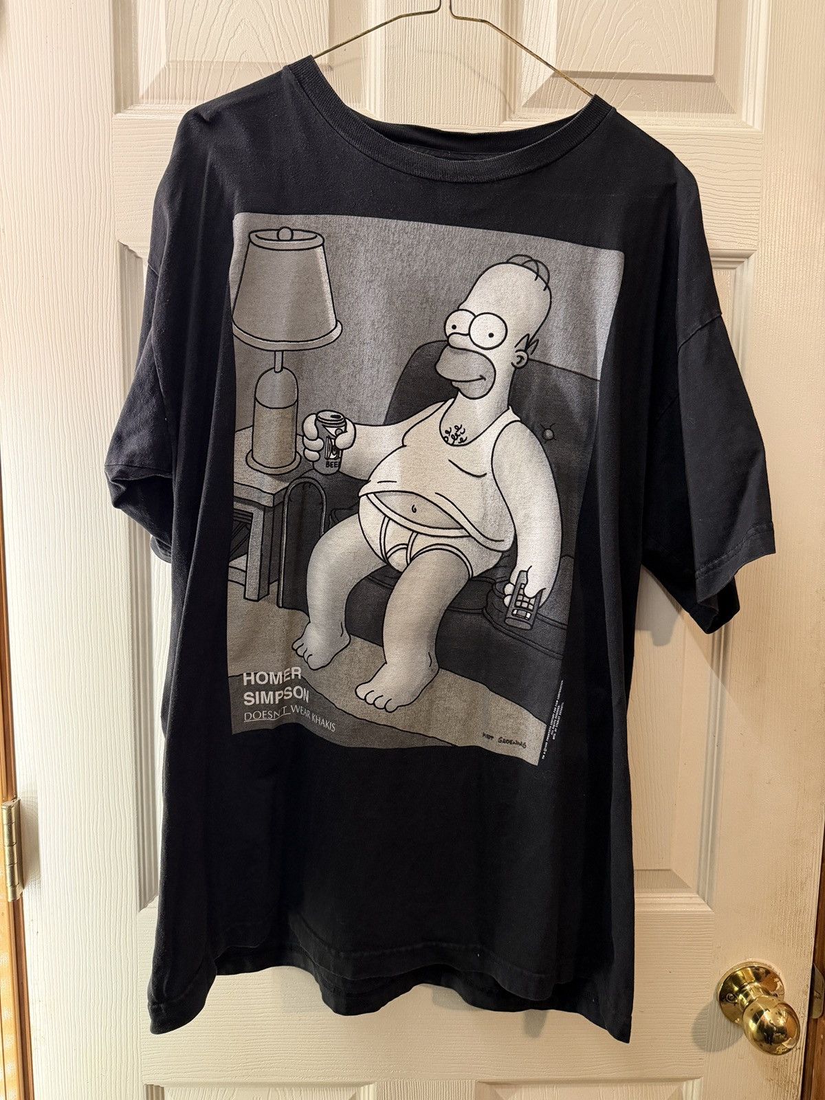 The Simpsons Vintage Homer Simpson “Doesn’t Wear Khakis” Graphic Size XL Size US XL / EU 56 / 4 - 1 Thumbnail