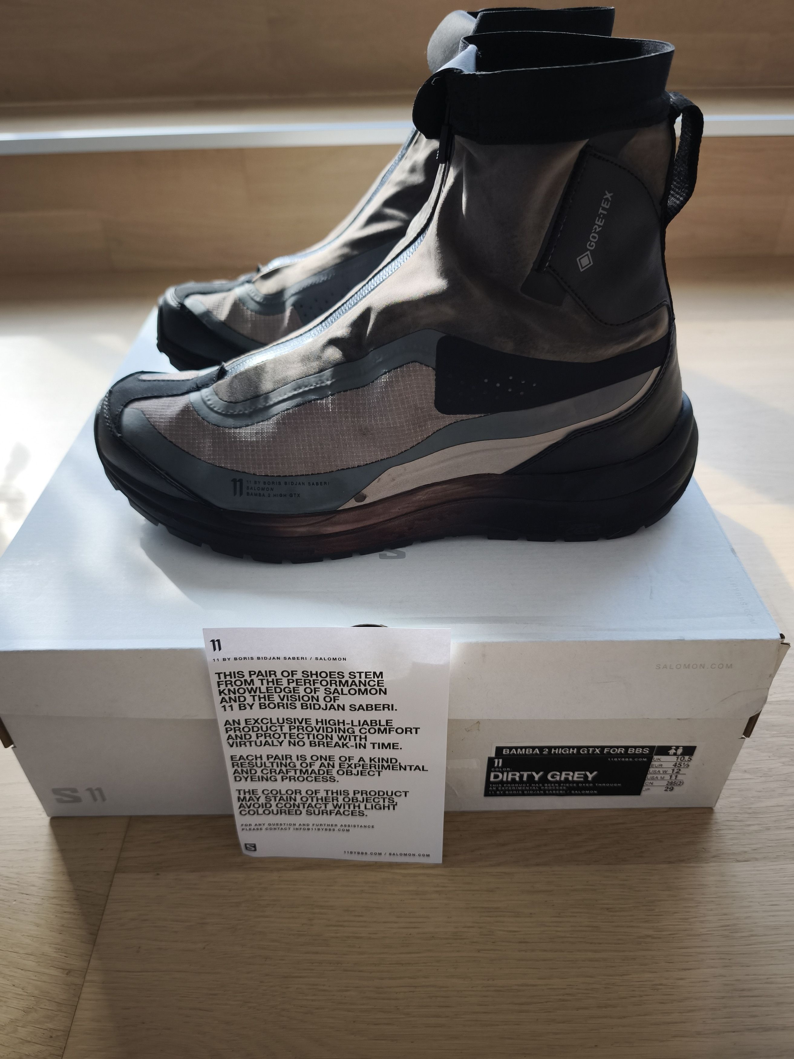 11 Boris Bidjan Saberi x Salomon Bamba 2 high GTX