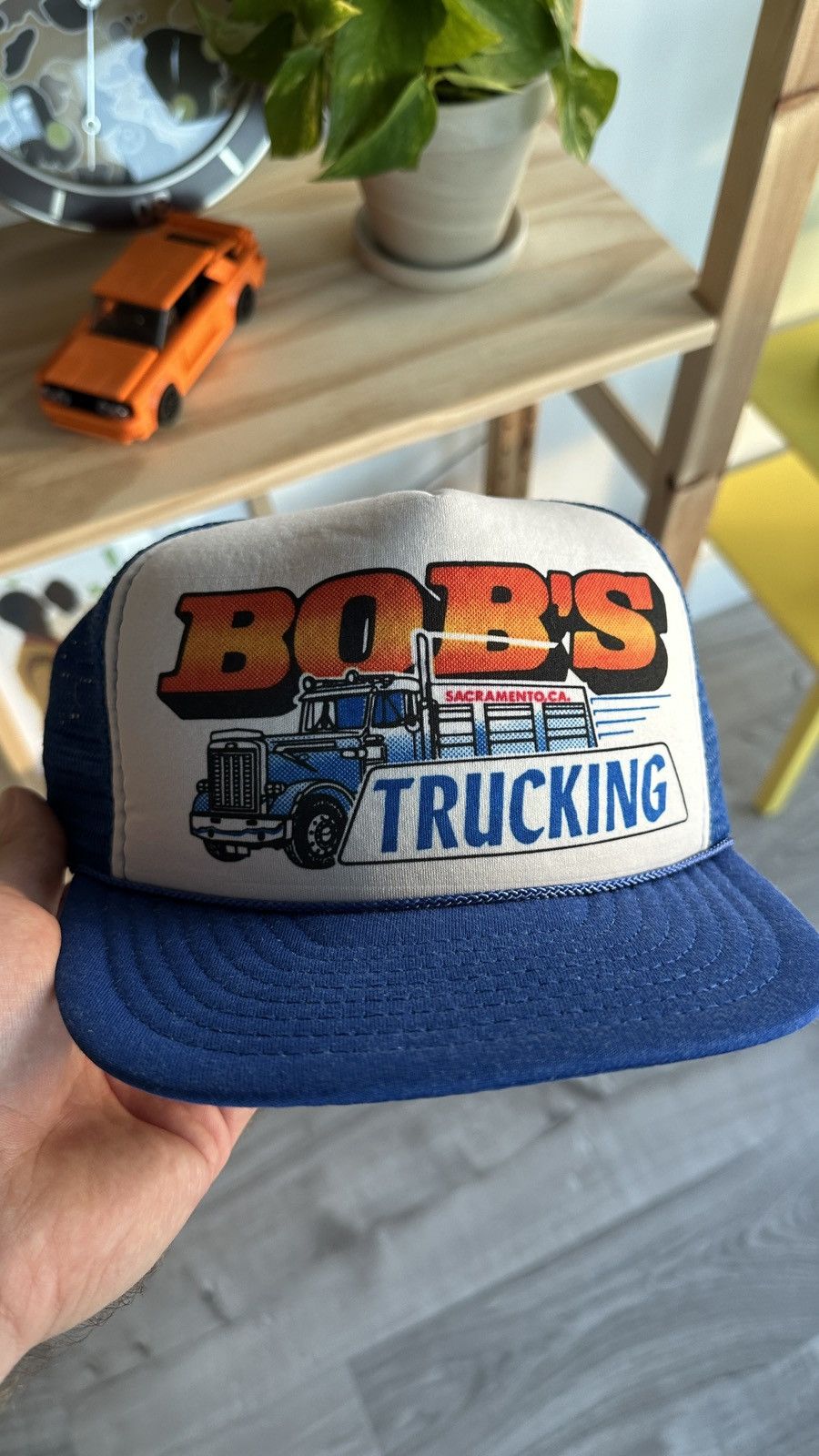 Vintage Vintage Trucker Hat Bobs Trucking Co Size ONE SIZE - 3 Thumbnail