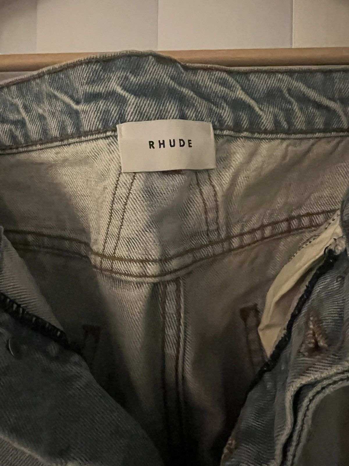 Rhude RHUDE Distressed Denim Size US 36 / EU 52 - 3 Thumbnail