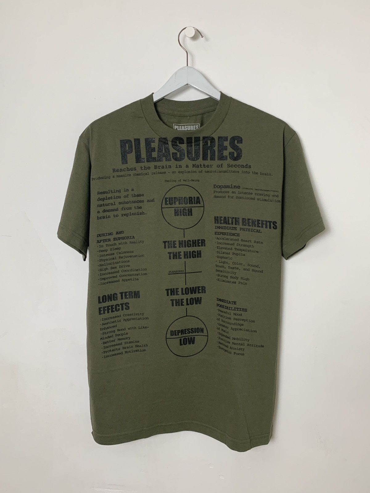 Pleasures Pleasures Higher T-Shirt Size US M / EU 48-50 / 2 - 1 Thumbnail