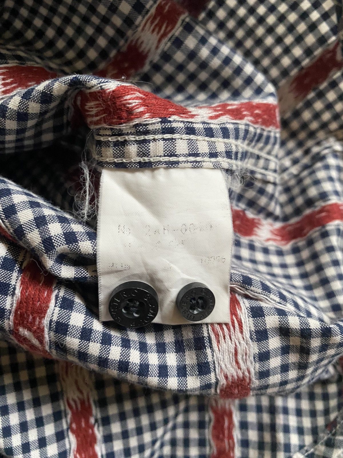 Hysteric Glamour Y2k Hysteric Glamour skull plaid shirt Size US S / EU 44-46 / 1 - 8 Thumbnail