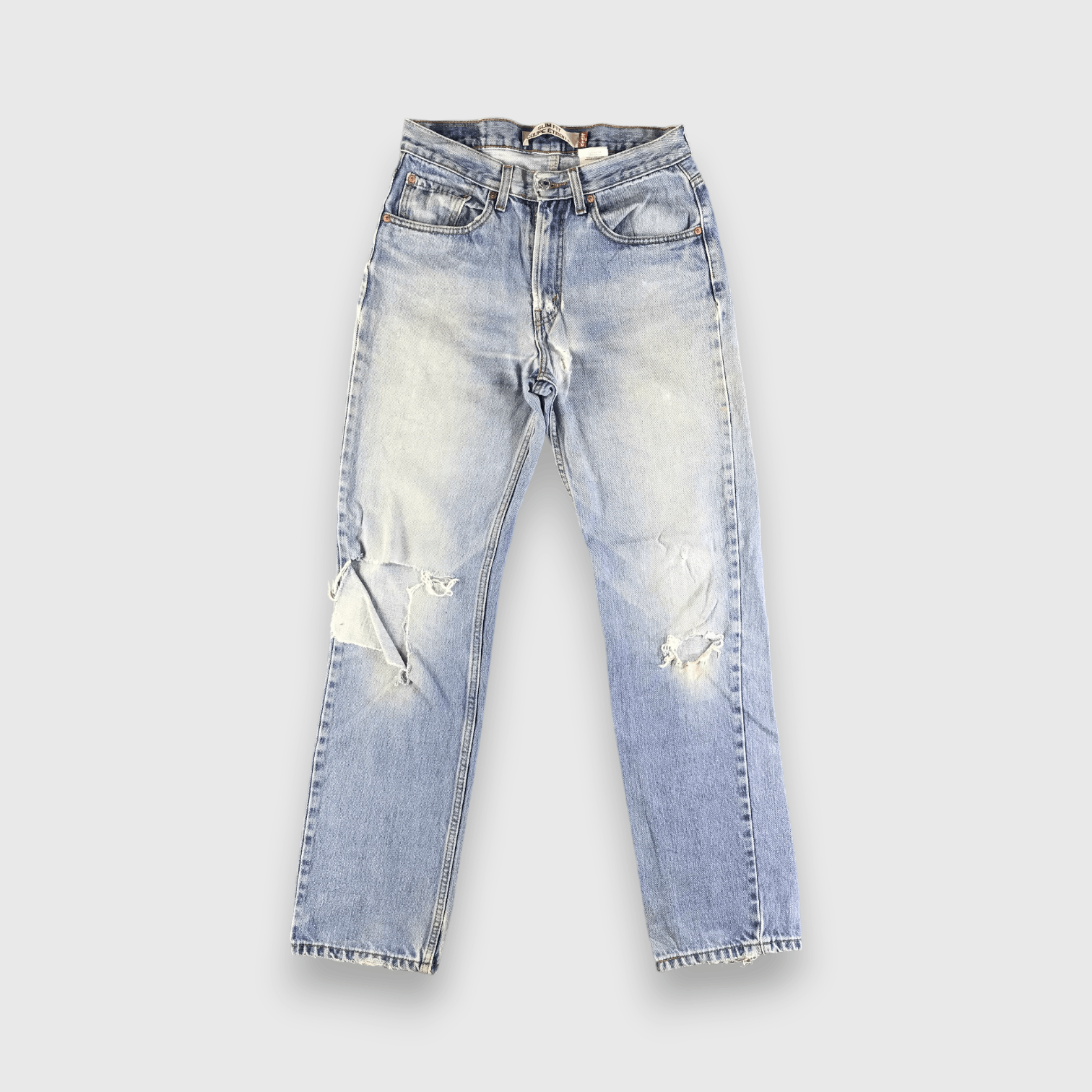 Levi's Vintage Blue Wash Levis Jeans-J3518 Size US 31 - 1 Thumbnail