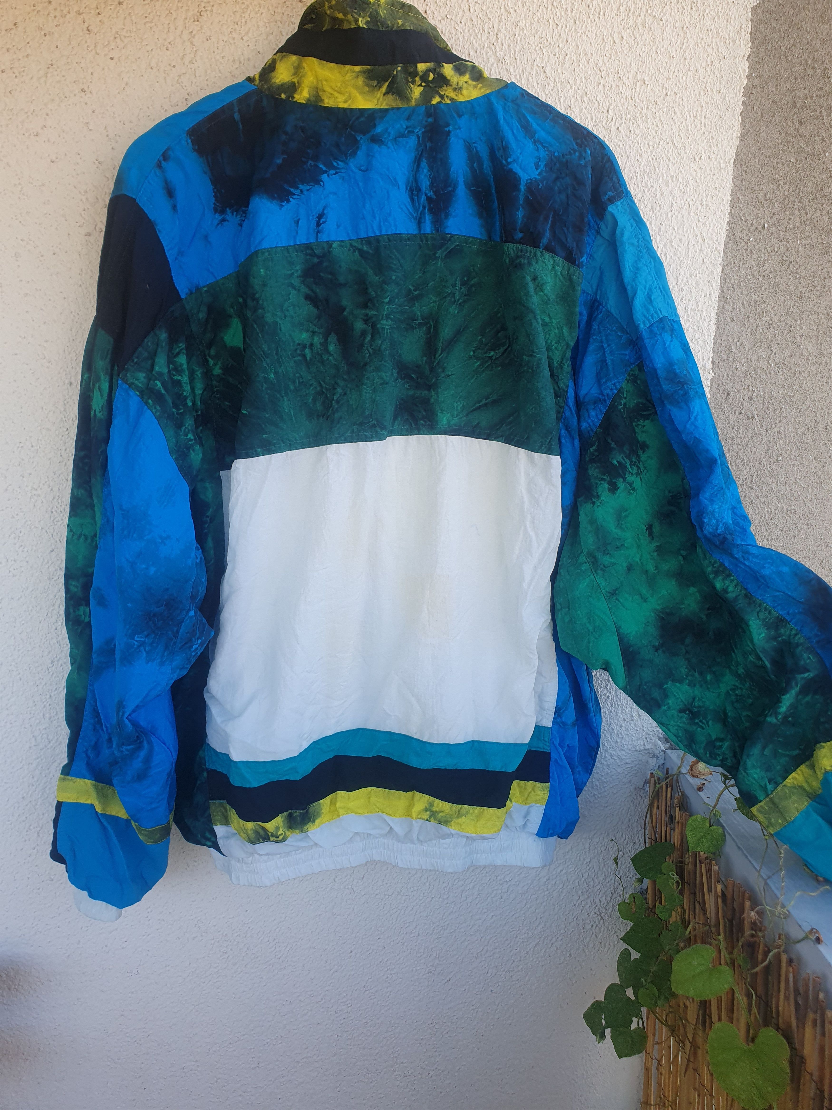 Vintage Pearl Pari Vintage Tye Dye Windbreaker Track Jacket sz XXL Size US XXL / EU 58 / 5 - 2 Thumbnail