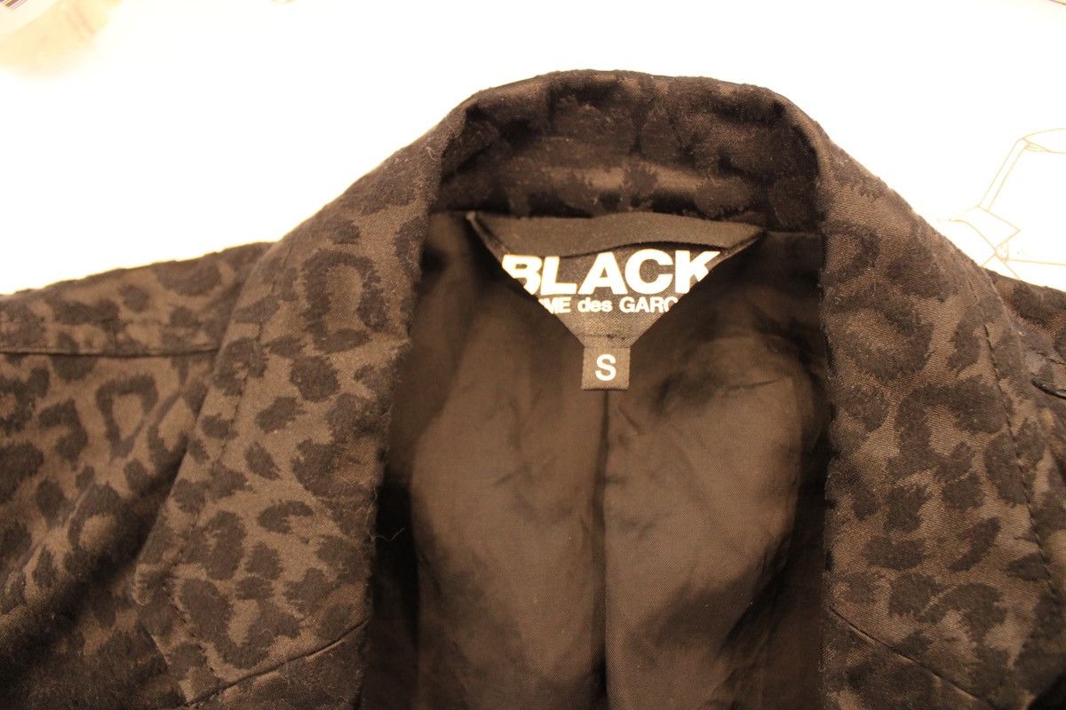 Comme des Garcons Cdg BLACK tonal leopard blazer Size US S / EU 44-46 / 1 - 11 Thumbnail