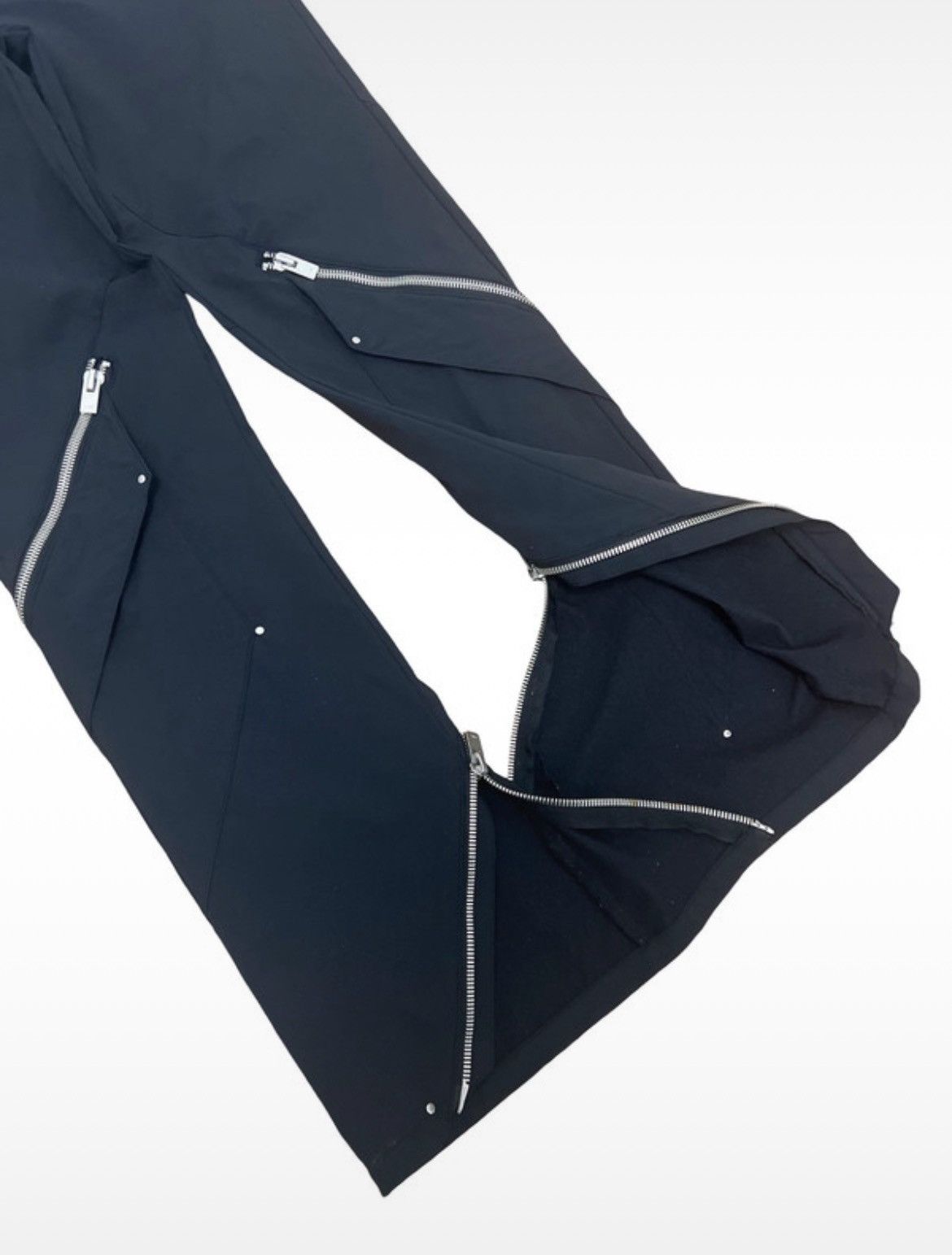 Heliot Emil HELIOT EMIL Black Frazil Cargo Pants Size US 30 / EU 46 - 2 Thumbnail