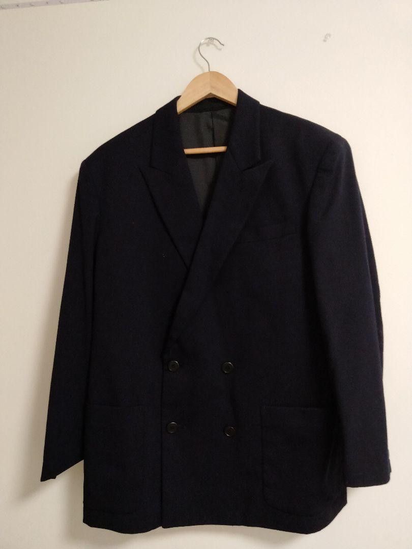 Yohji Yamamoto Uji Yamamoto JR Tokai early uniform double jacket Size US XL / EU 56 / 4 - 1 Thumbnail