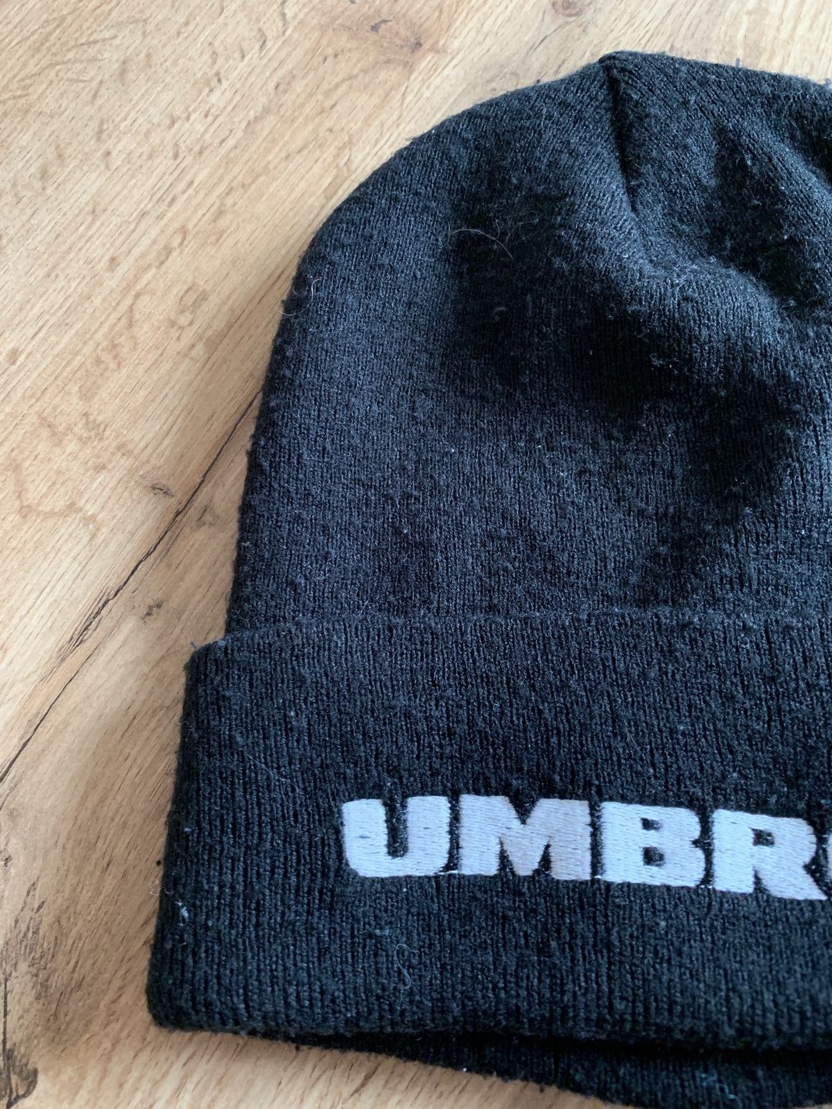 Vintage Manchester United Vintage Football Winter Hat Umbro Soccer Size ONE SIZE - 6 Thumbnail