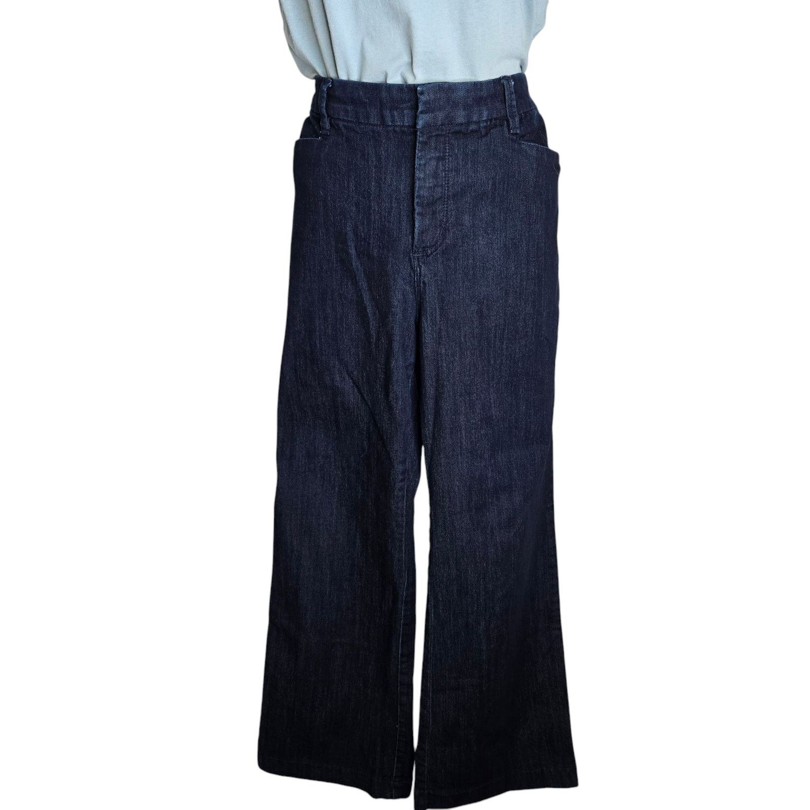 Chicos Chicos Womens Blue Pants Medium Size 8 Short So Slimming Size 30" / US 8 / IT 44 - 1 Thumbnail