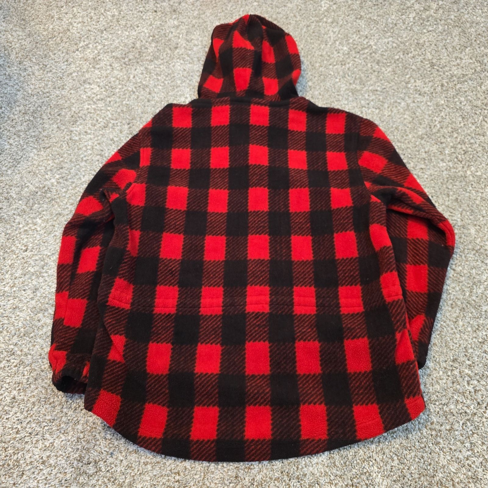 Woolrich Woolen Mills Woolrich Jacket Hooded Red Hunting Buffalo Plaid USA Small Size US S / EU 44-46 / 1 - 7 Thumbnail