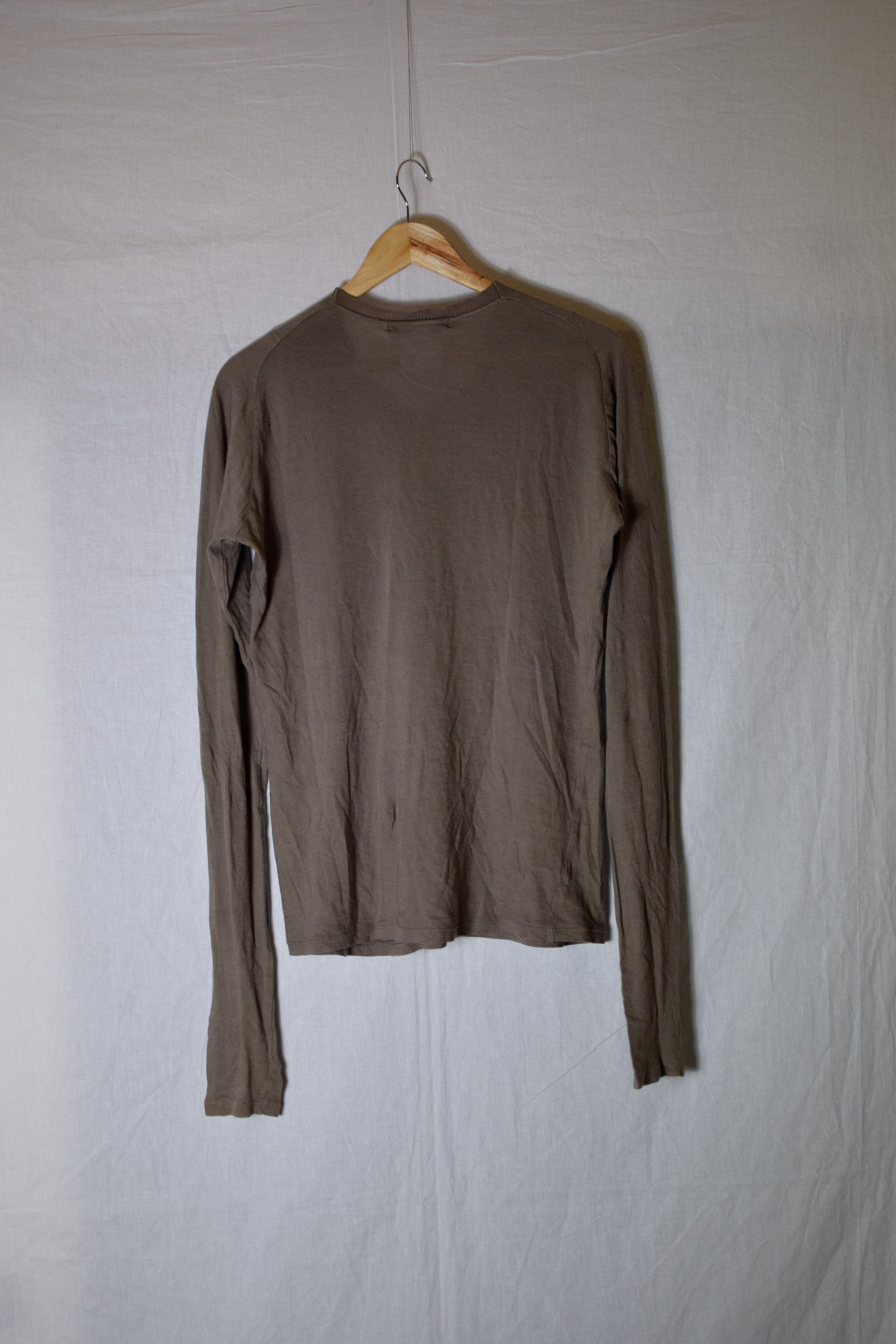 Julius Julius SS08 V-Neck Patch Longsleeve Top - 217CUM12 Size US M / EU 48-50 / 2 - 3 Thumbnail