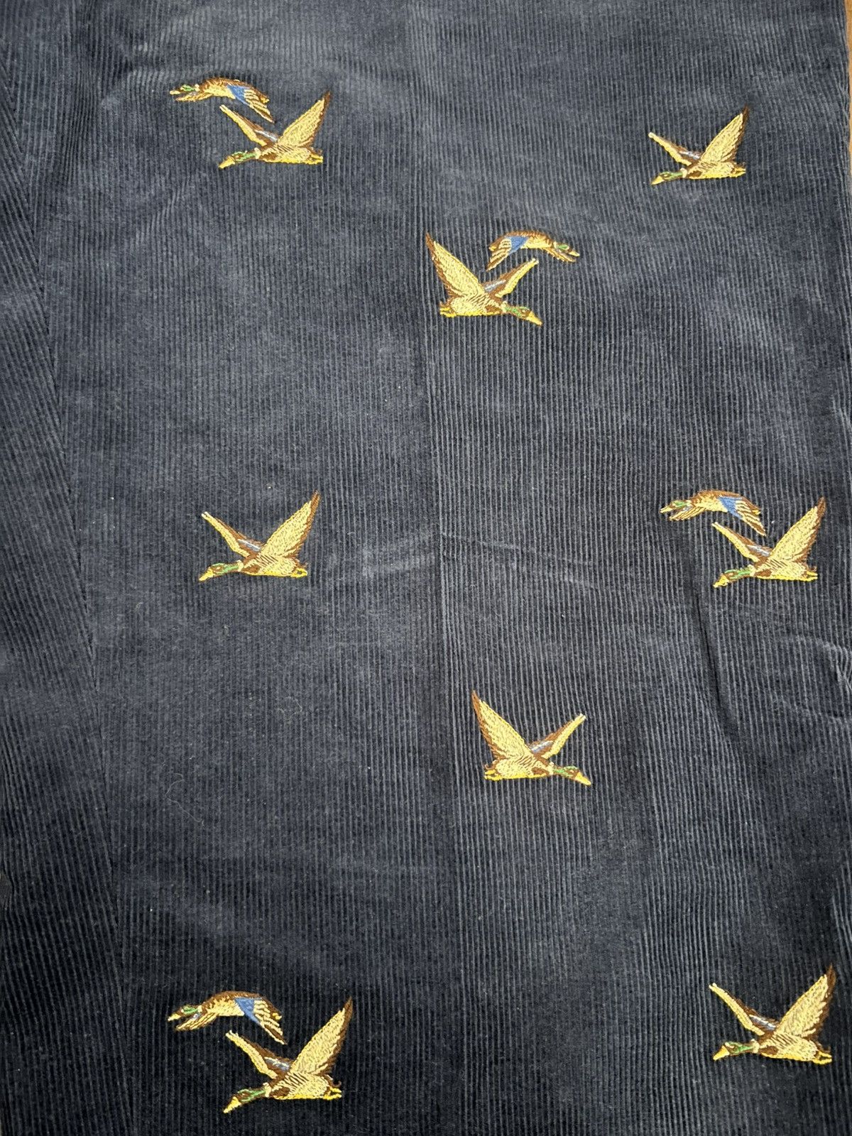 Polo Ralph Lauren Polo Golf Embroidered Mallard Corduroy Trousers Size US 36 / EU 52 - 3 Thumbnail