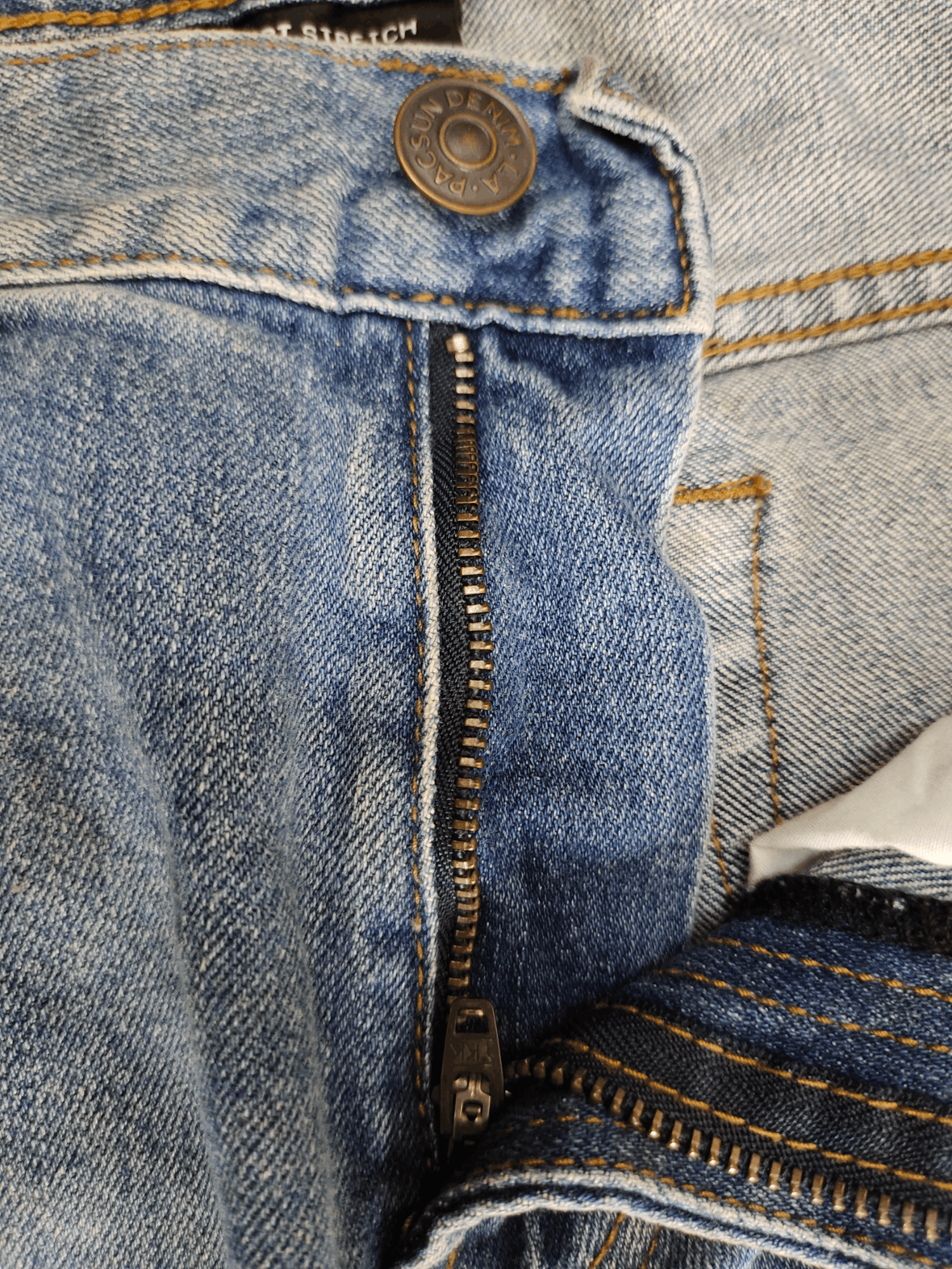 Pacsun Pacsun Stacked Skinny Denim Pants Comfort Stretch Size US 31 - 11 Thumbnail