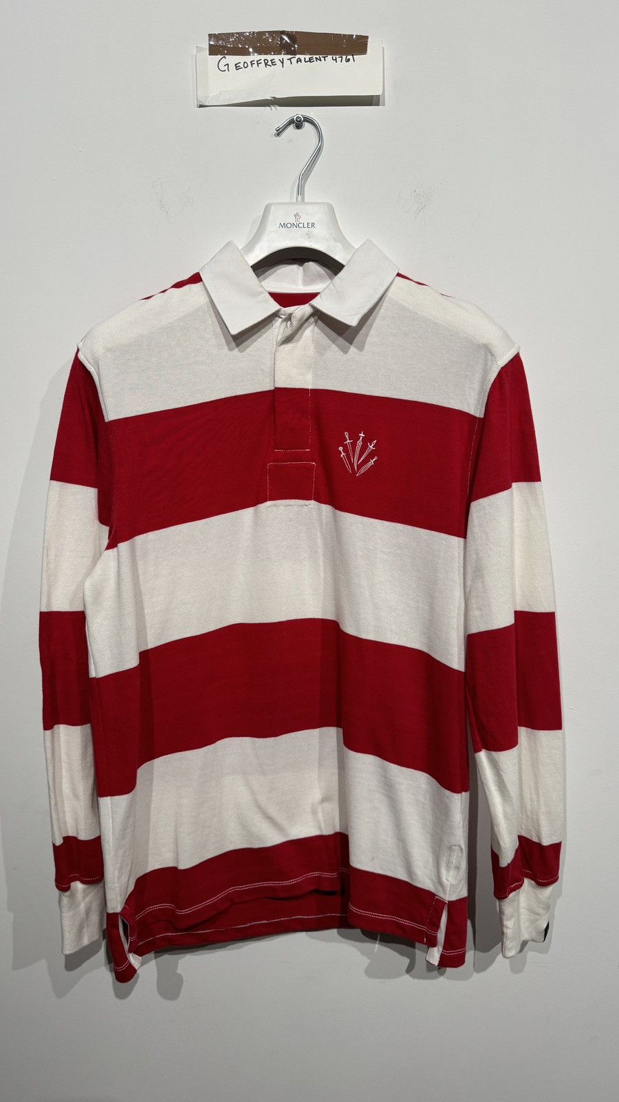 Rag & Bone Rag & Bone Long Sleeve Rugby Polo - Size Small Size US S / EU 44-46 / 1 - 1 Thumbnail