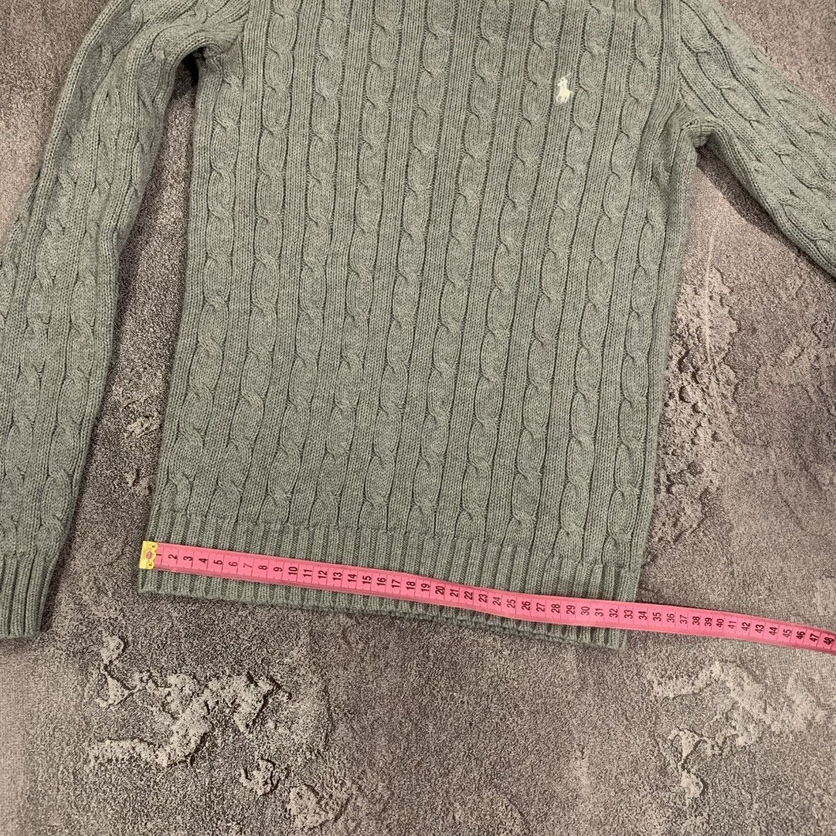 Polo Ralph Lauren Vintage Polo Ralph Lauren Gray Knited Sweater Size S Size S / US 4 / IT 40 - 18 Thumbnail