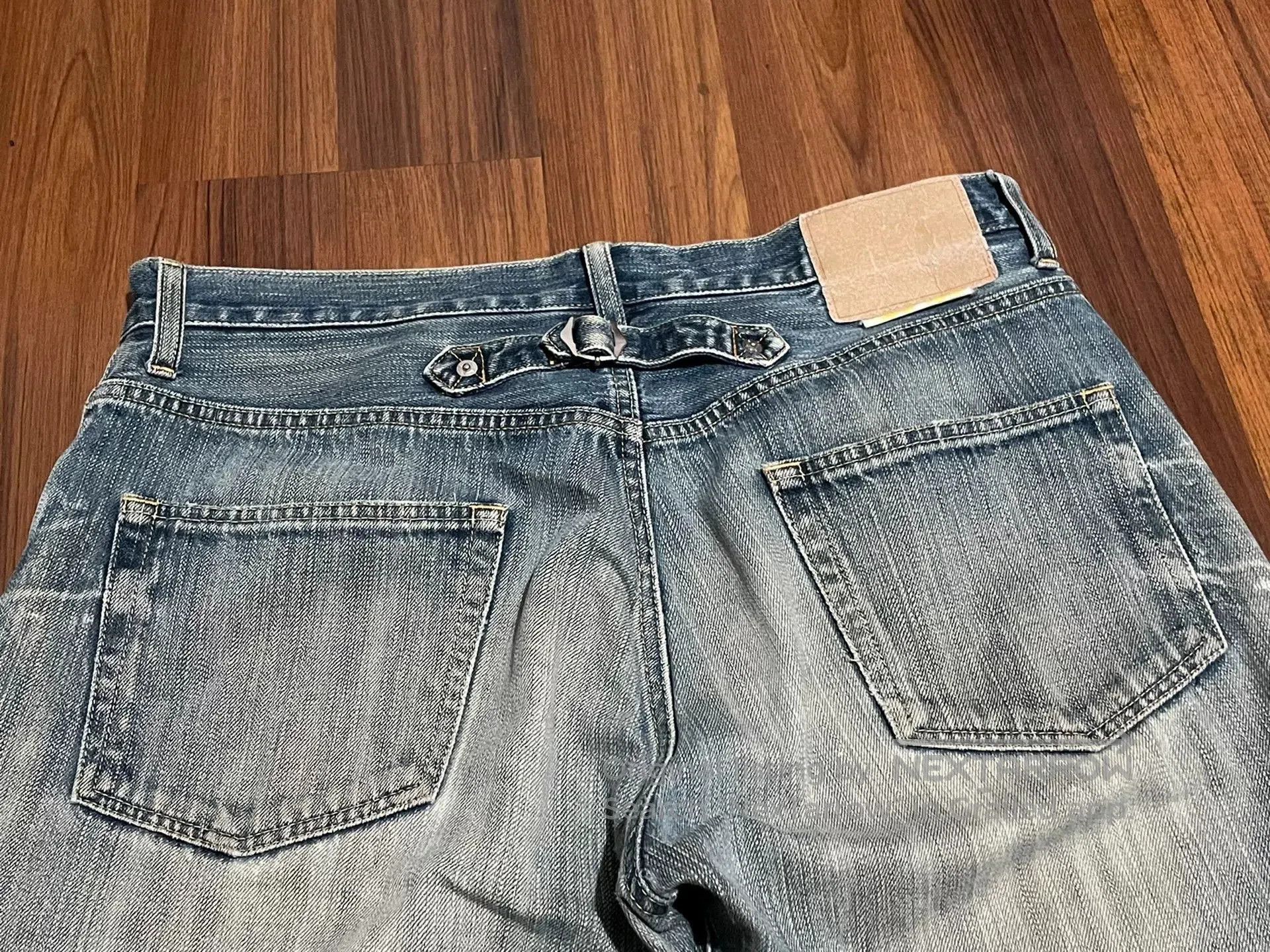 Sophnet. SOPHNET Japanese Wash Distressed Jeans. Size US 32 / EU 48 - 6 Thumbnail