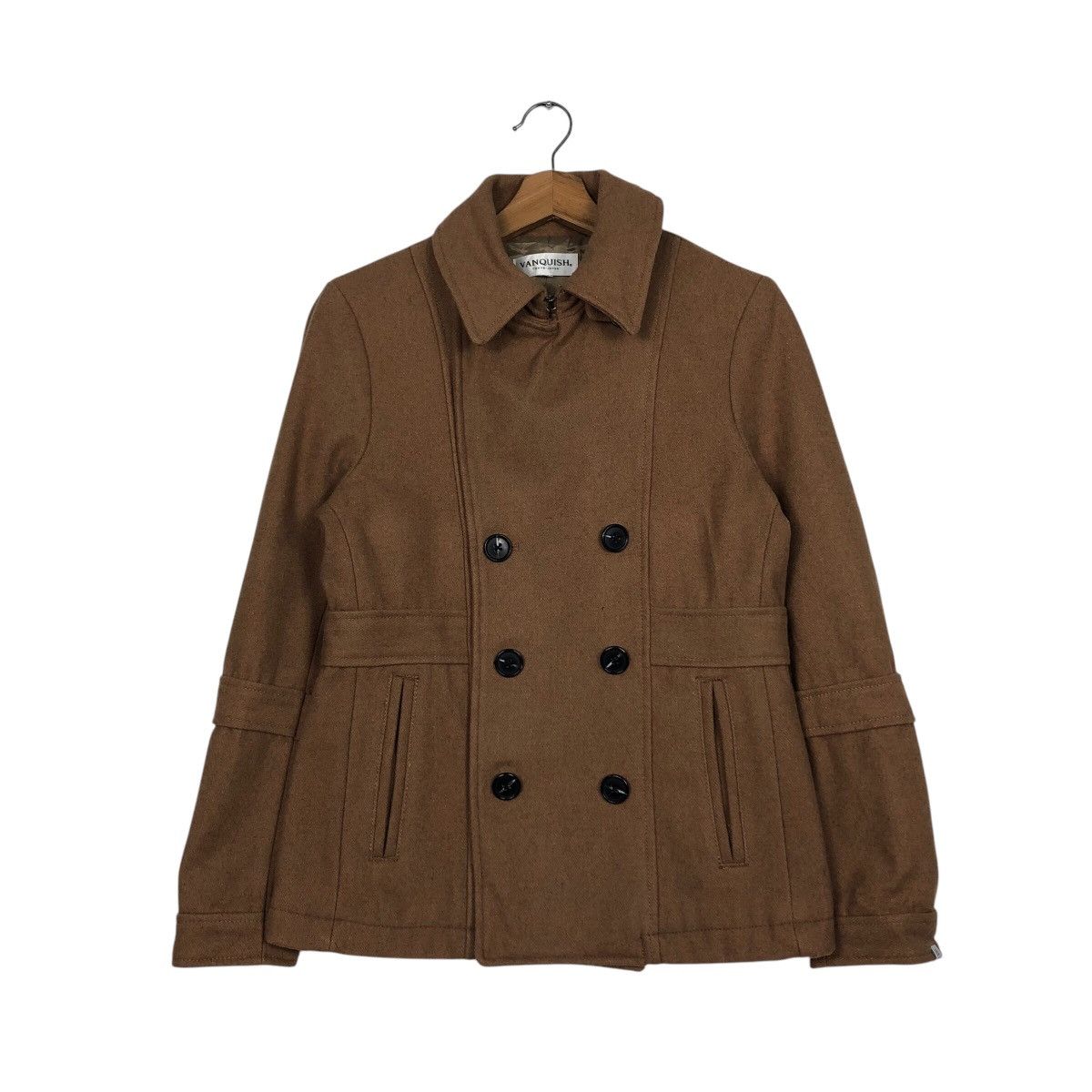 Japanese Brand × Vanquish 📌Vintage Wool Jacket Vanquish Double Breast Issey Miyake Size US S / EU 44-46 / 1 - 2 Thumbnail