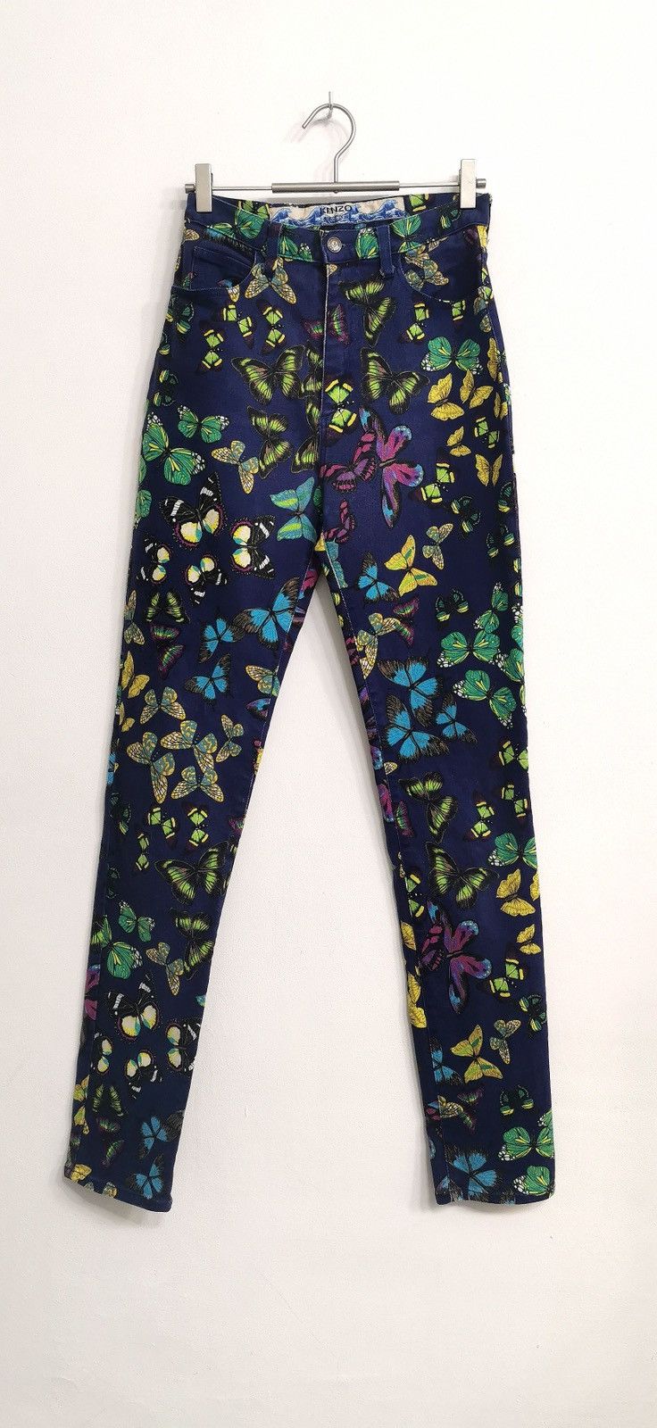 Kenzo Kenzo vintage butterfly jeans Size 28" / US 6 / IT 42 - 1 Thumbnail