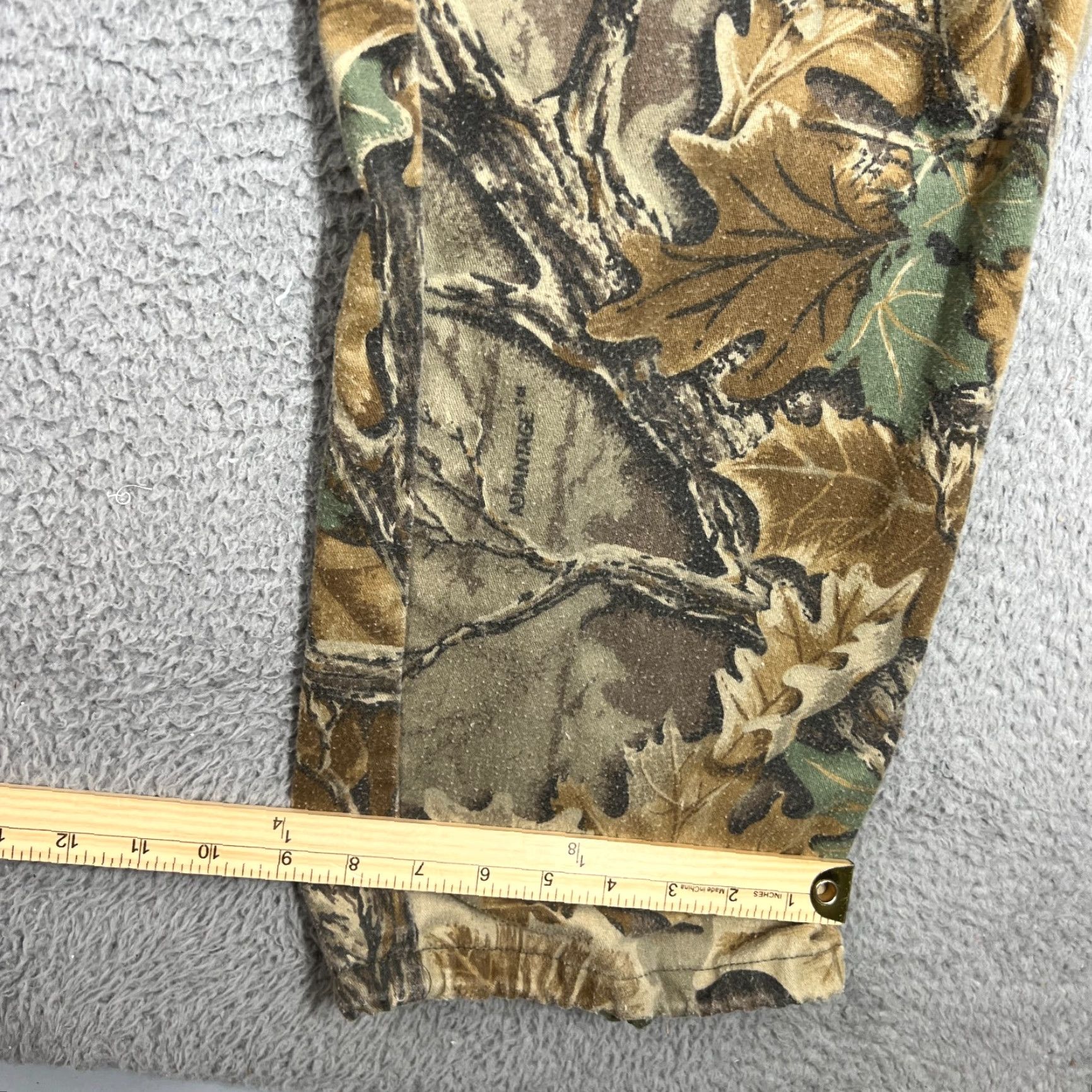Vintage VINTAGE Ranger Men’s Cargo Pants Large Camouflage 90s USA Made Adjustable Waist Workwear Size US 33 - 2 Thumbnail