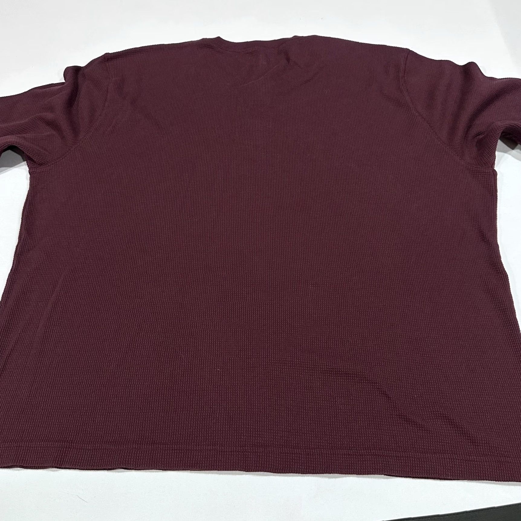 Old Navy Old Navy Shirt Mens 2XL Burgundy Long Sleeve Henley Built In Flex Cotton Blend Shirt Mens 2XL Burgundy Long Sleeve Henley Flex Cotton Blend Size US XXL / EU 58 / 5 - 6 Thumbnail