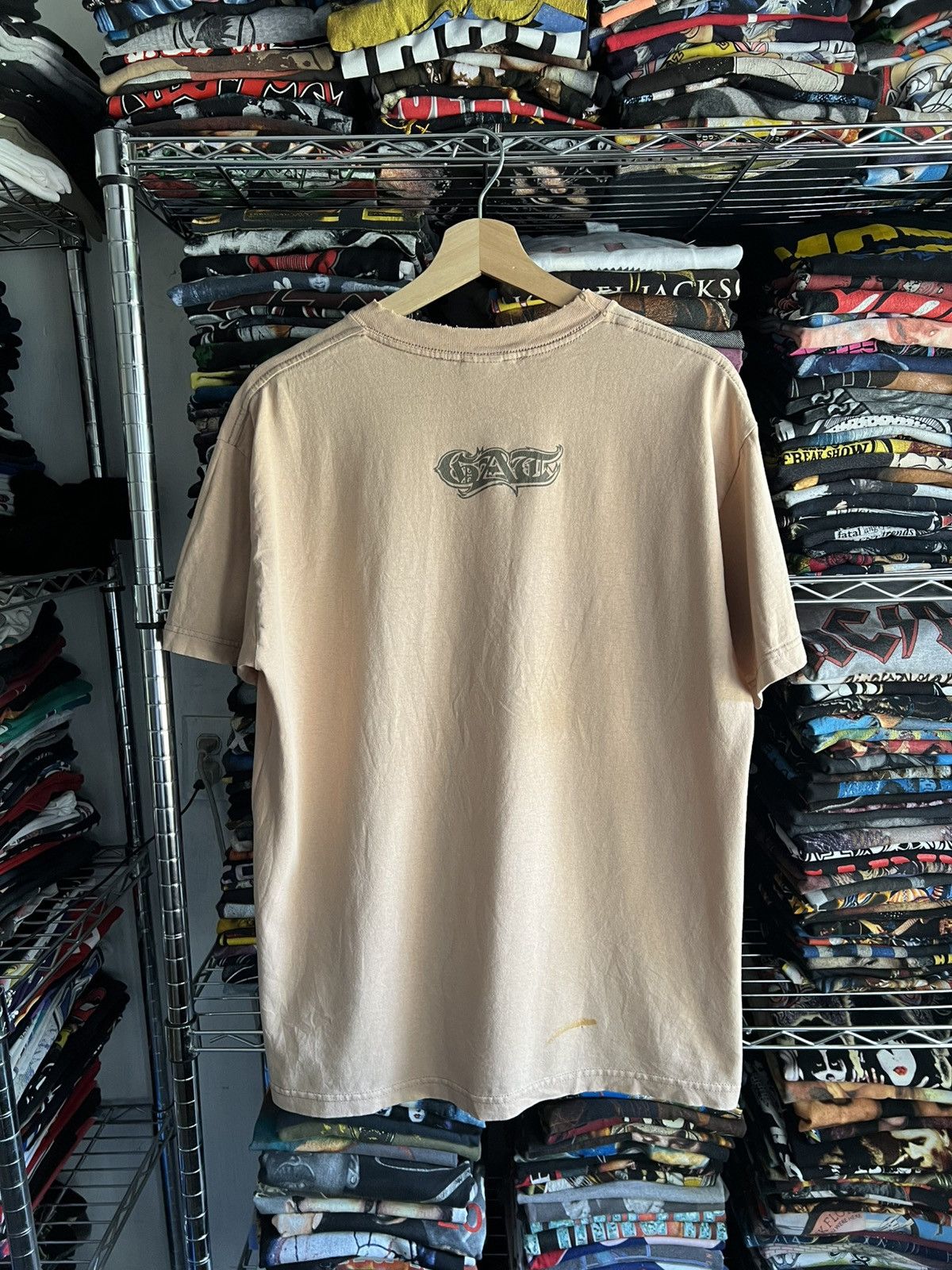 Los Angeles Apparel 2000s Los Angeles GAT JEANS Gang Sign LA Cholo Tee Size US L / EU 52-54 / 3 - 4 Thumbnail