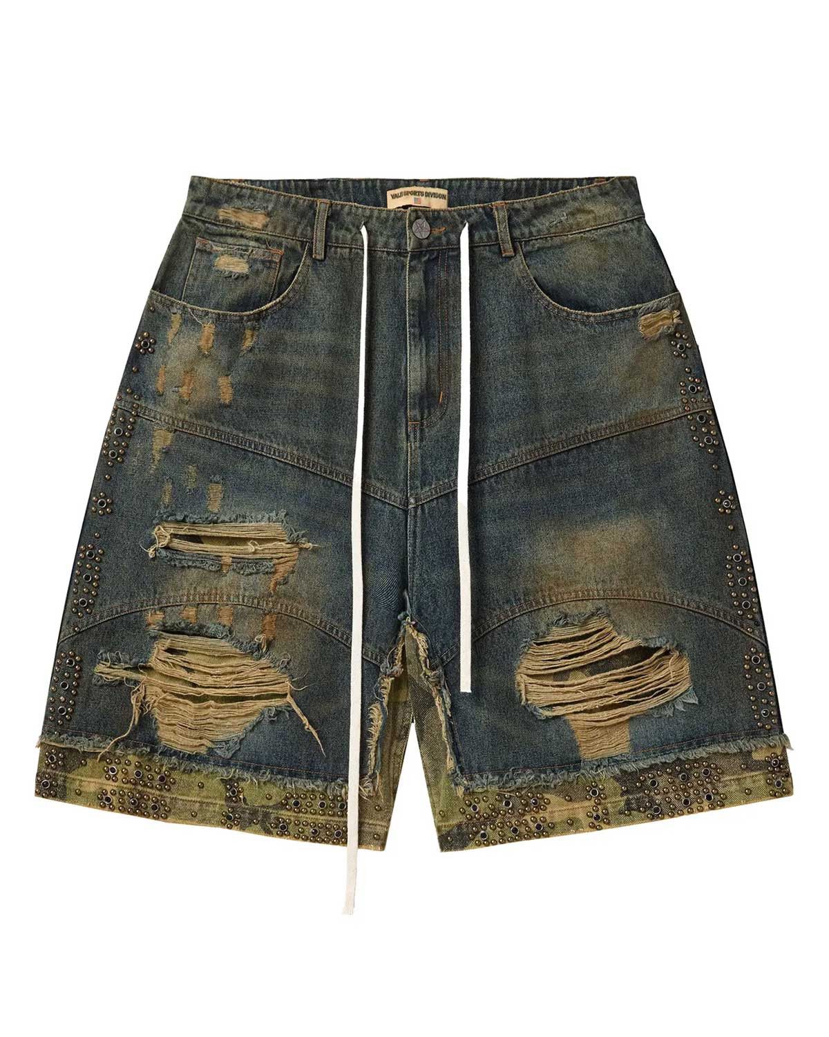 Vale Forever Double Jorts Blue Size US 30 / EU 46 - 1 Thumbnail