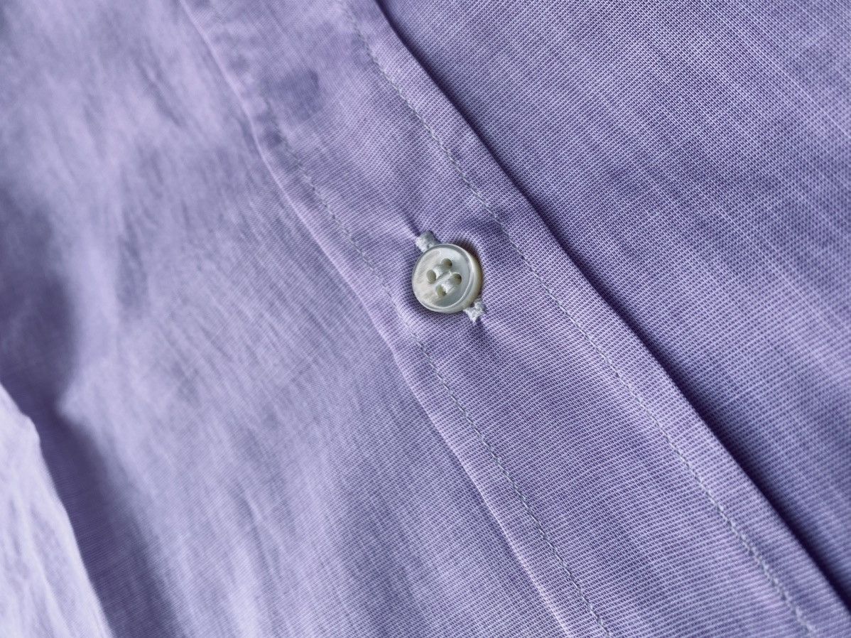 Brunello Cucinelli Brunello Cucinelli 🇮🇹 Royal Lilac Dress Shirt XXL NWT Size US XXL / EU 58 / 5 - 5 Thumbnail