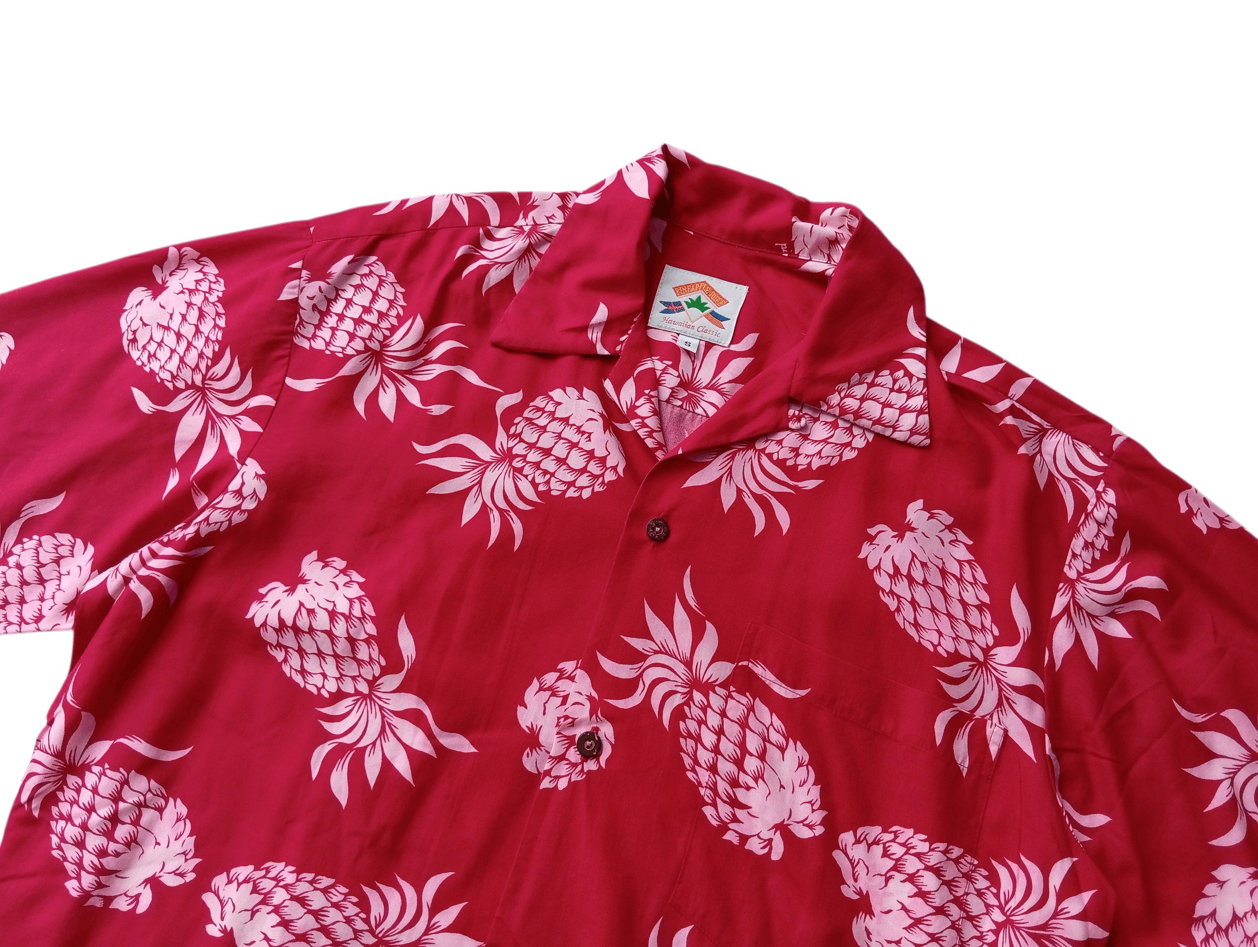Vintage Pineapple Juice hawaiian rayon shirt Size US S / EU 44-46 / 1 - 2 Thumbnail