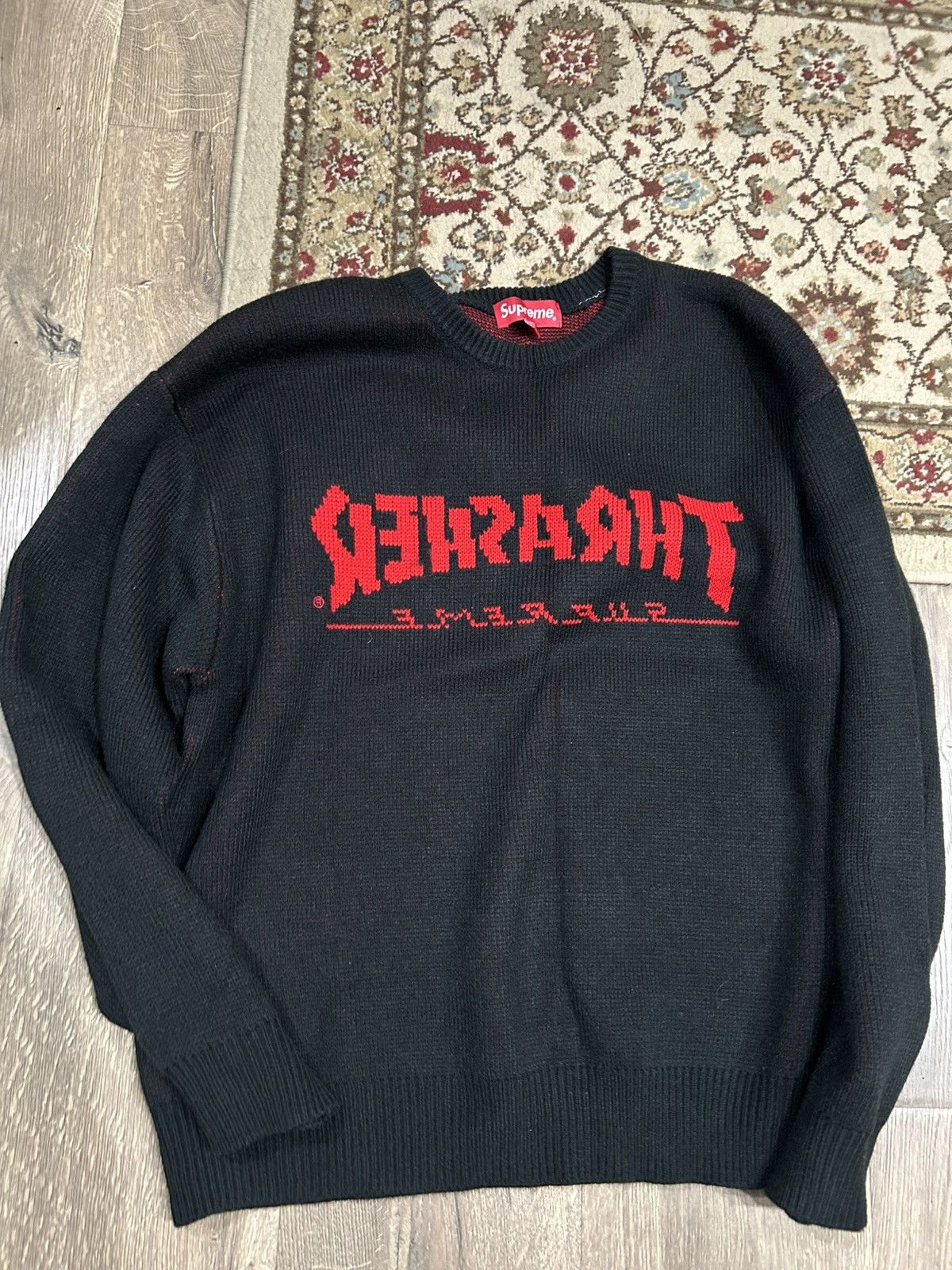 Supreme Thrasher Sweater | Grailed