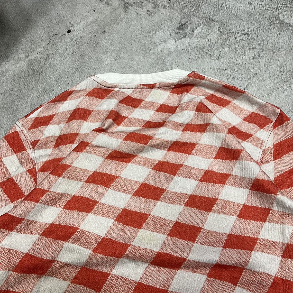 MSGM MGSM Red & White Check Yellow Apple Sweatshirt Size US XS / EU 42 / 0 - 6 Thumbnail