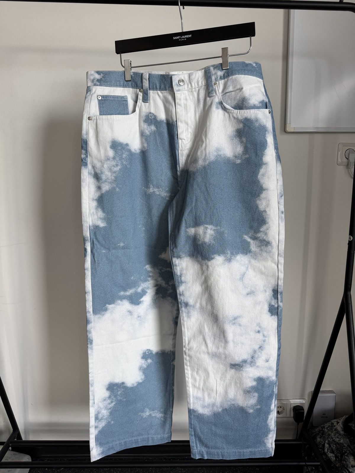 Jaded London Jaded London Cloud Print Jeans Size US 38 / EU 54 - 1 Thumbnail