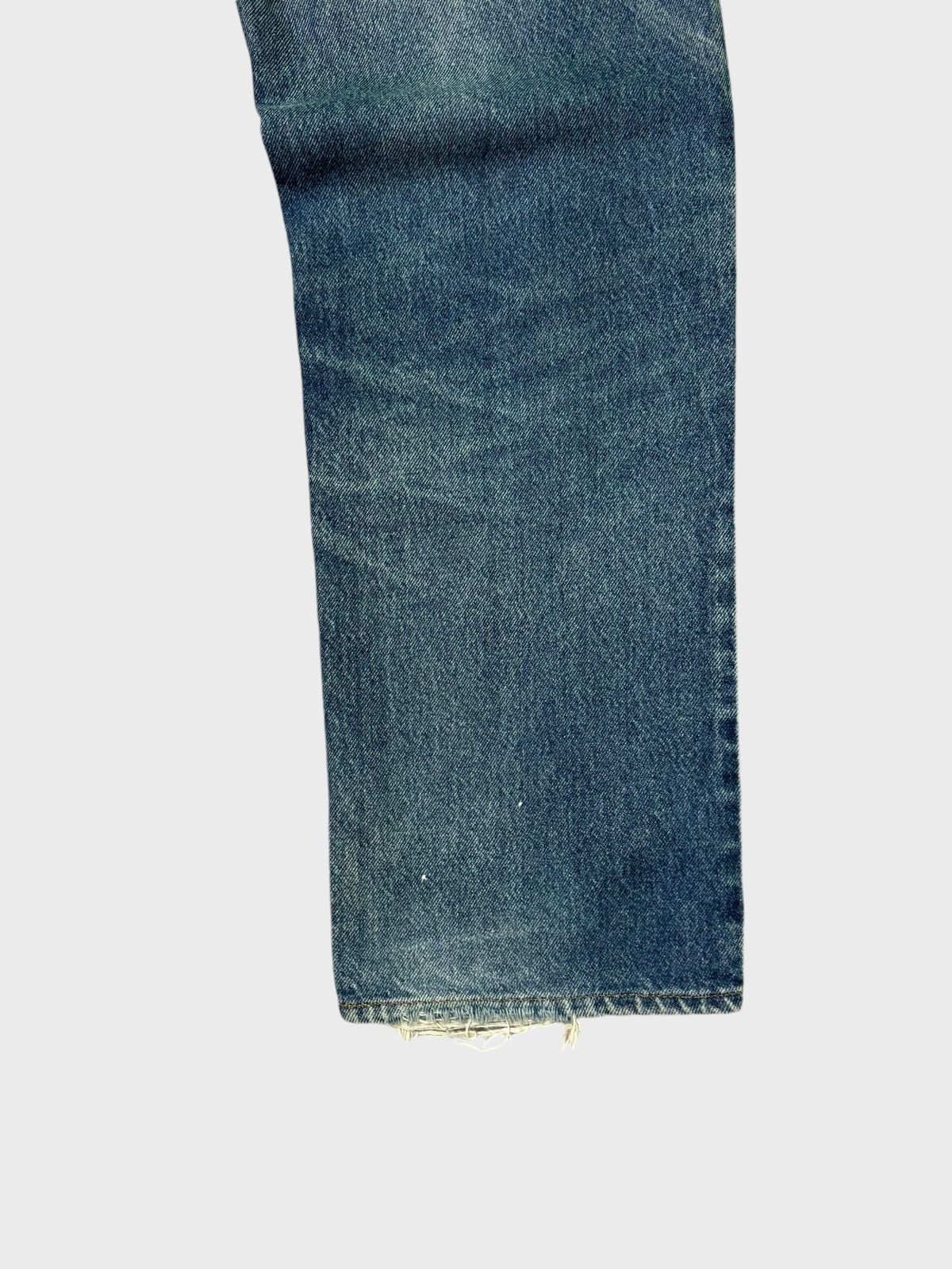 Levi's × Vintage Vintage Levi's 518 Distressed Stone Muddy Wash Denim Size US 31 - 16 Thumbnail