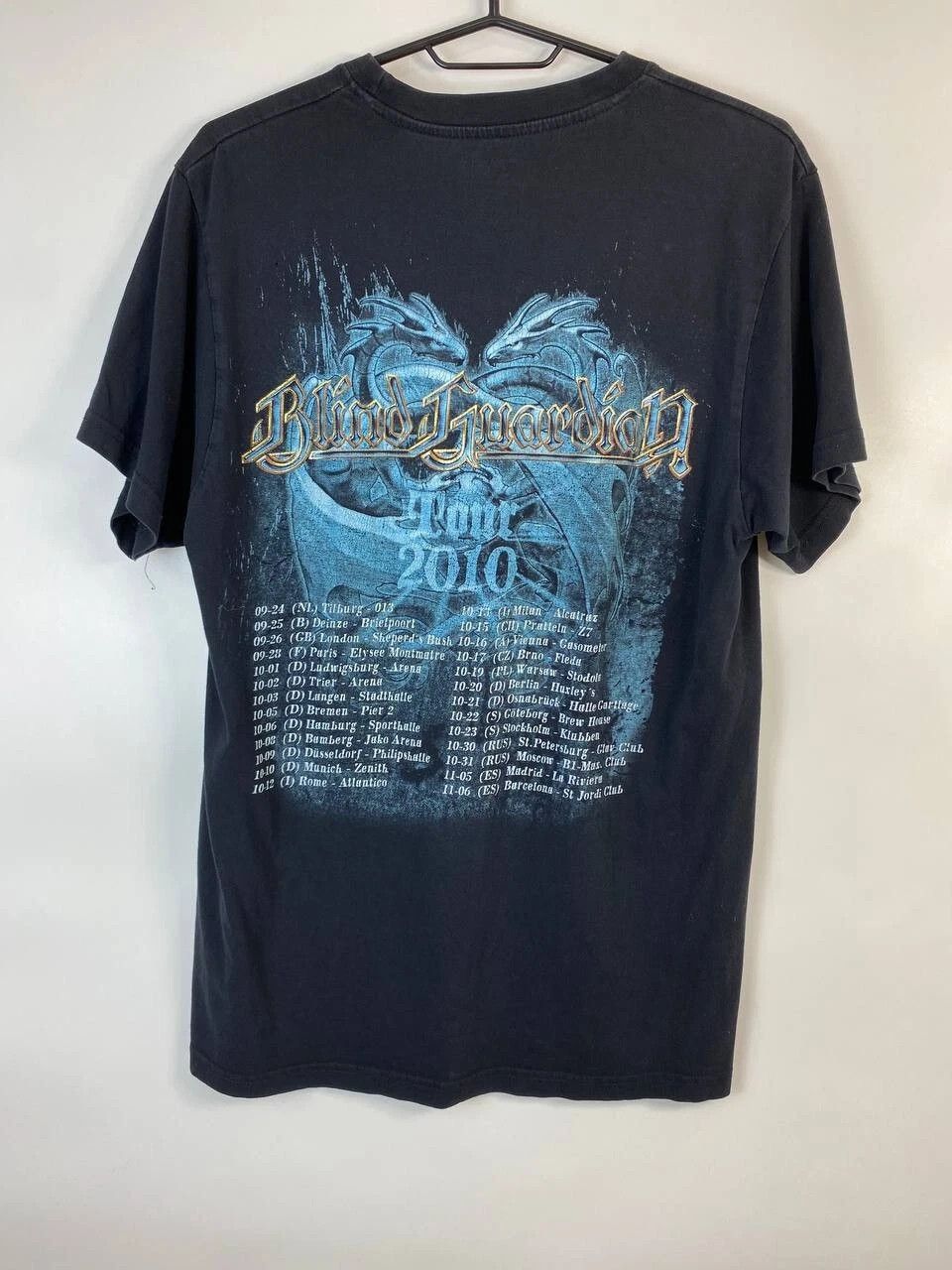 Other Rare VINTAGE EMP BLIND GUARDIAN 2010 Tour T-Shirt Size S Size US S / EU 44-46 / 1 - 3 Thumbnail