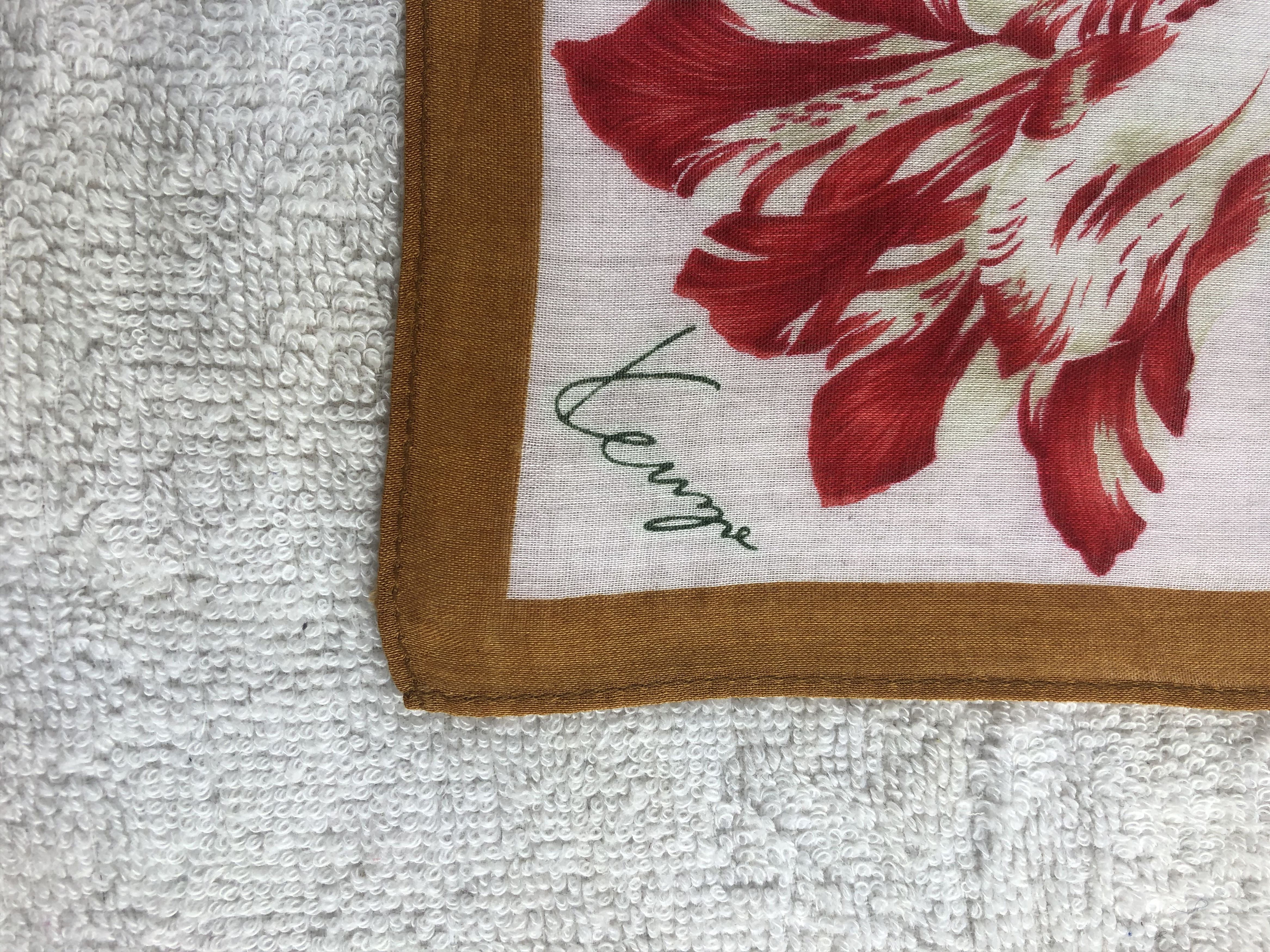 Kenzo × Vintage Kenzo Handkerchief / Bandana / Neckerchief Size ONE SIZE - 5 Thumbnail