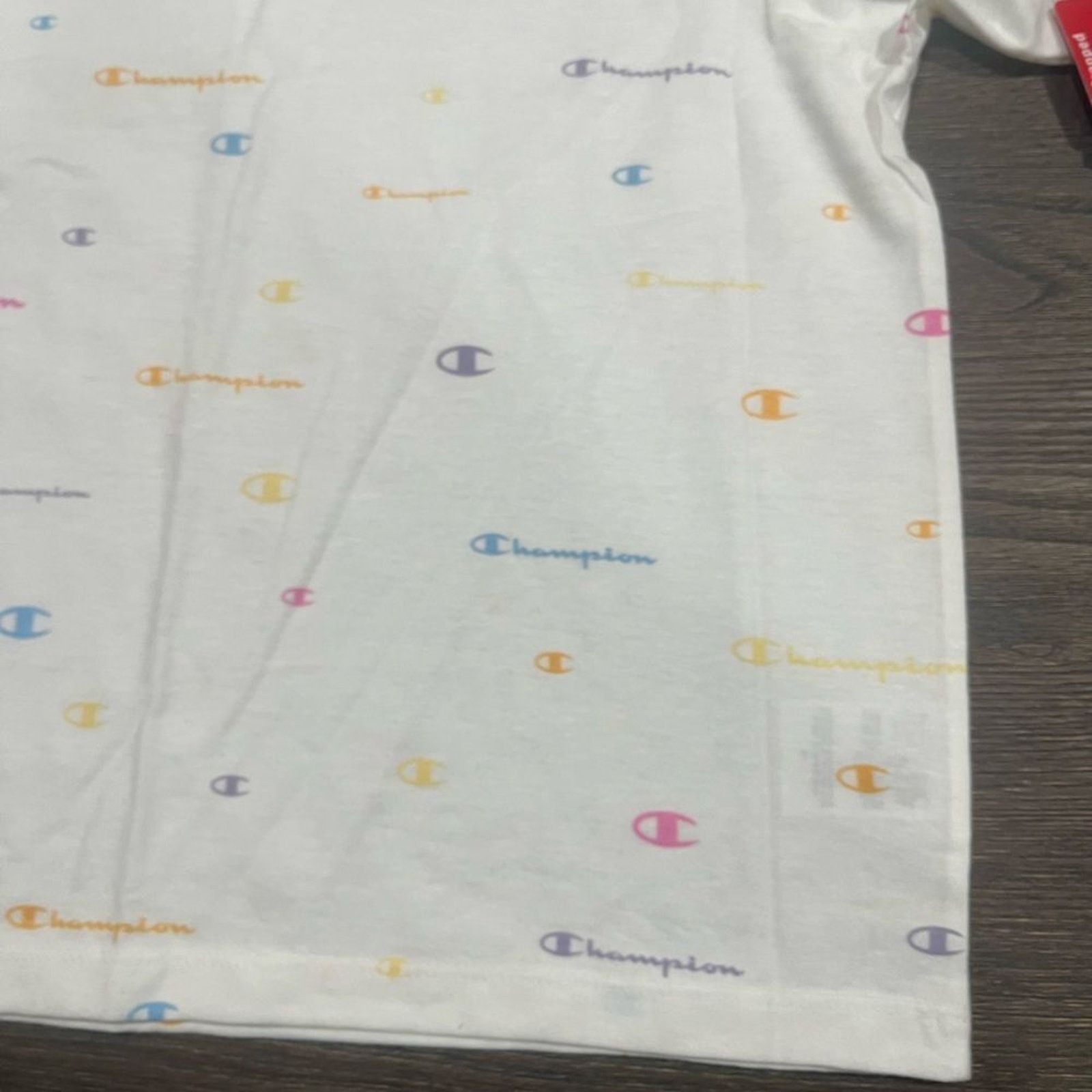 Champion NWT Champion White Multi-Colored Graphic Crop Top - Size 3X Size 3XL / US 20-22 - 2 Thumbnail