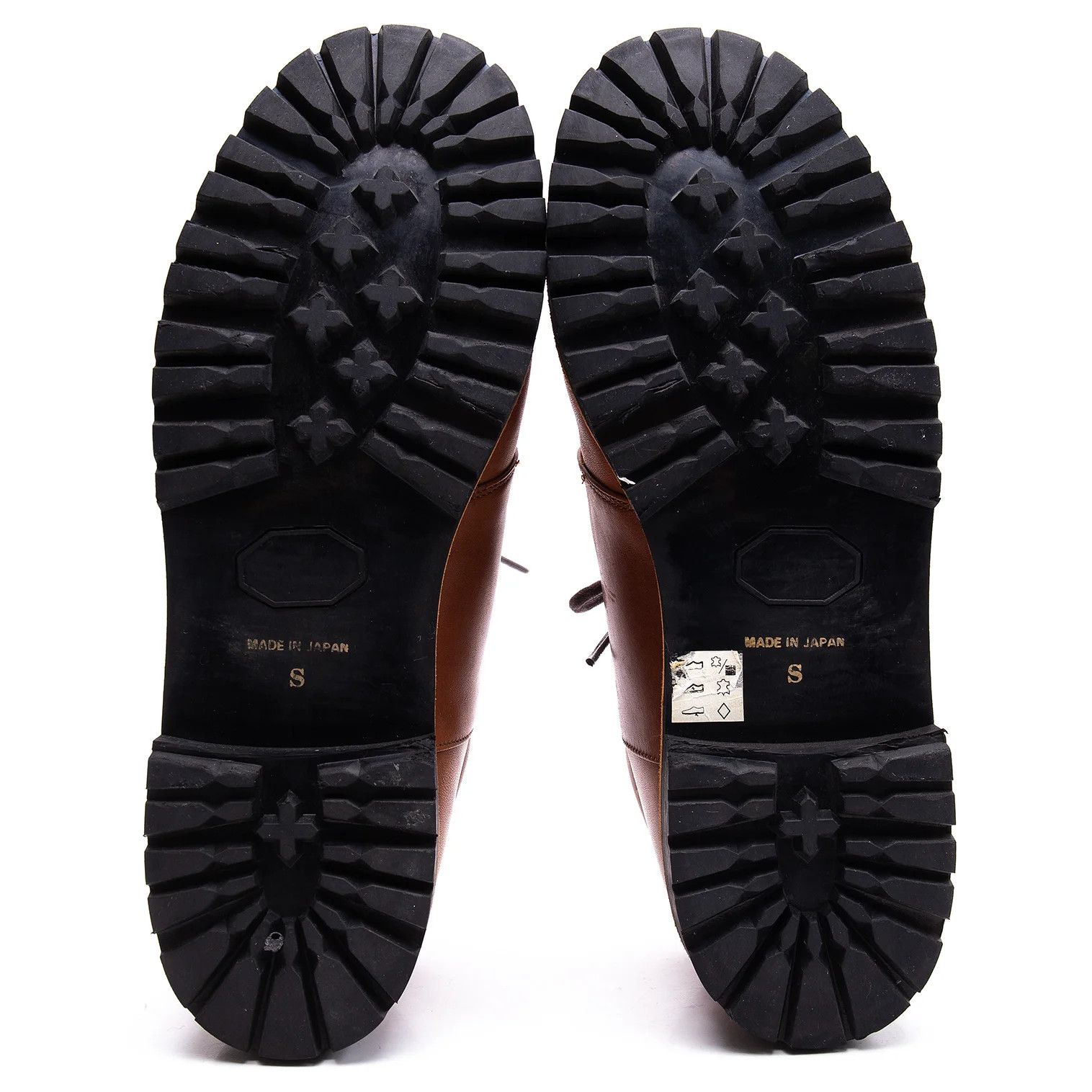 Junya Watanabe T and Leather Austrian Shoes in Brown, Size 27cm Size US 9 / EU 42 - 14 Thumbnail