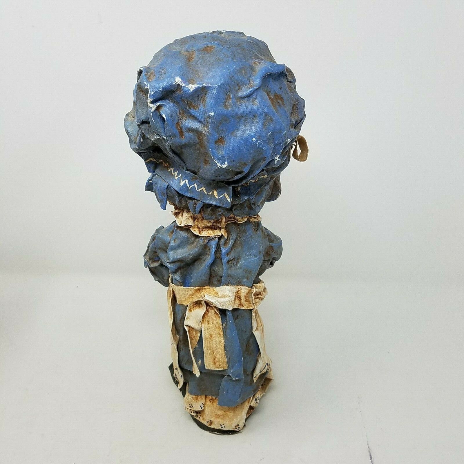 Vintage 4 Prairie Dolls Fabric Papier Mache Statues Colonial 70s Size ONE SIZE - 9 Thumbnail