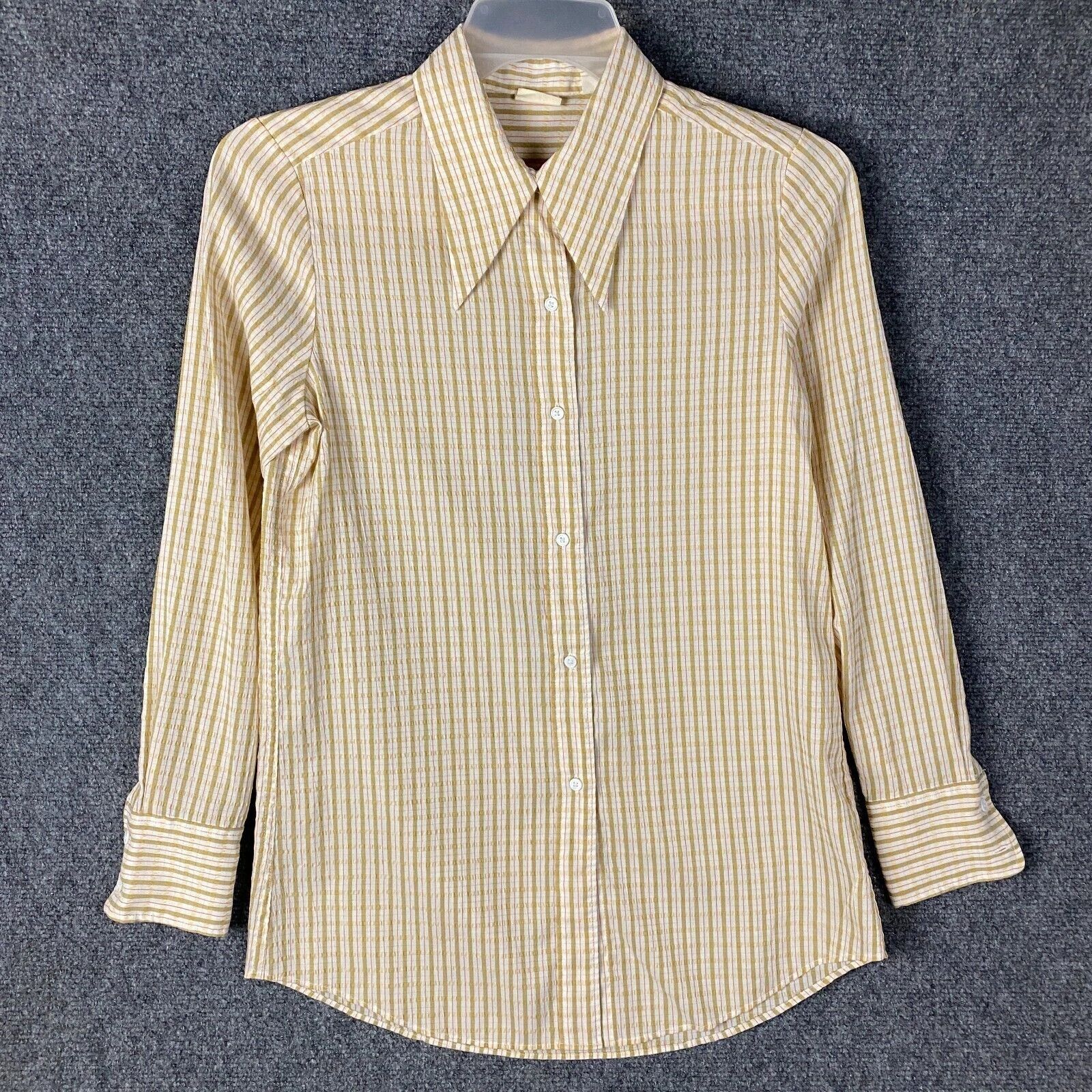 Levi's Levi's Button Up Top Women's Small Long Sleeve Striped S Size S / US 4 / IT 40 - 1 Thumbnail