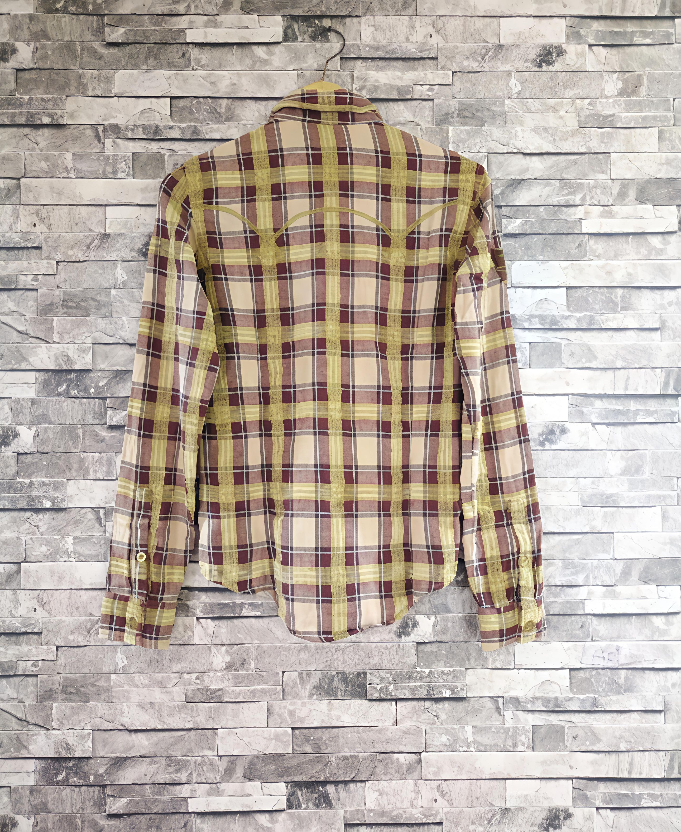 Japanese Brand Vintage nona manis leather flannel western shirt Size S / US 4 / IT 40 - 2 Thumbnail