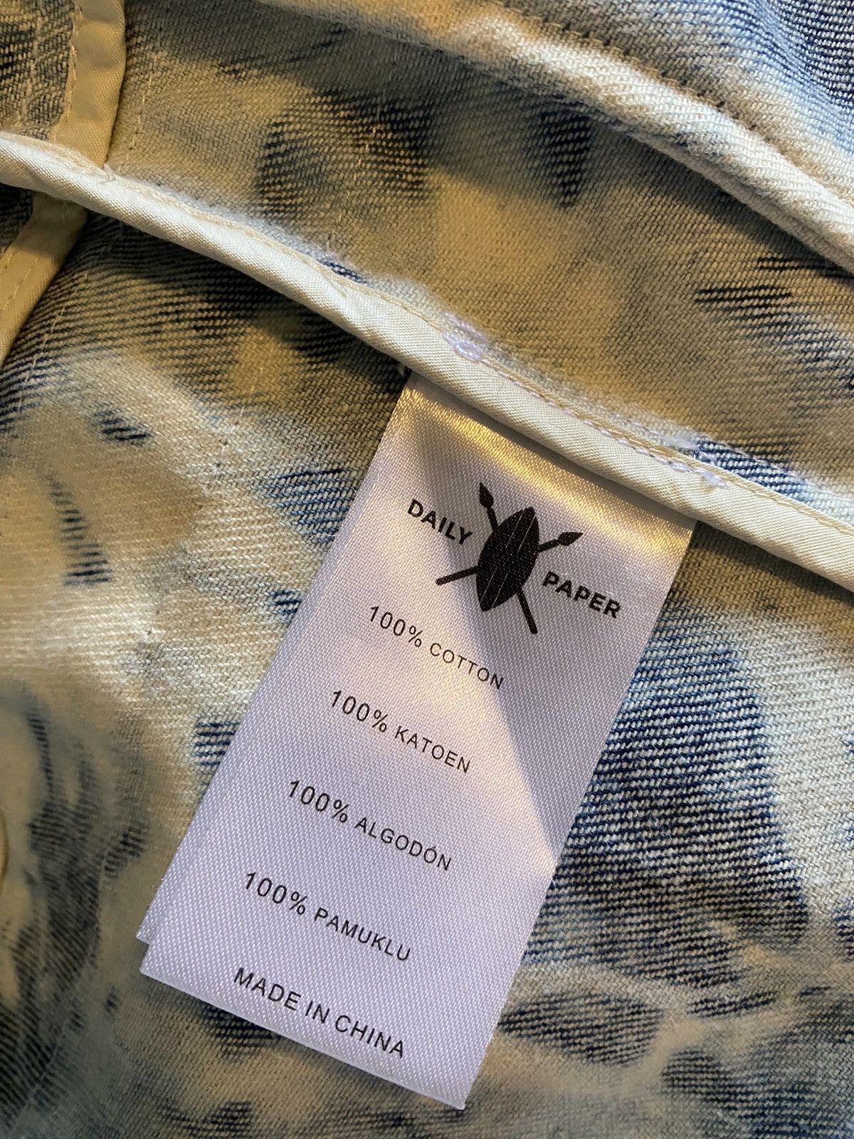 Daily Paper Daily Paper Indigo Tie Dyed Utility Coat Size US S / EU 44-46 / 1 - 10 Thumbnail