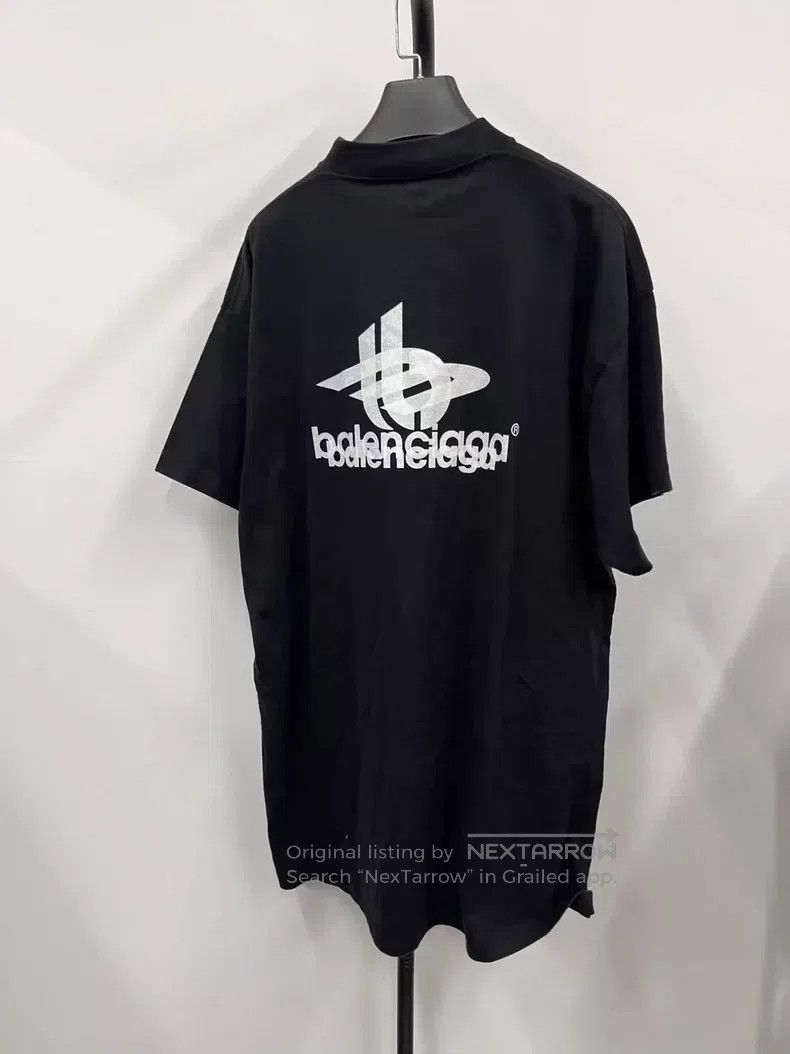Balenciaga Balenciaga Phantom overlap 3B logo distressed short-sleeve Size US S / EU 44-46 / 1 - 2 Thumbnail