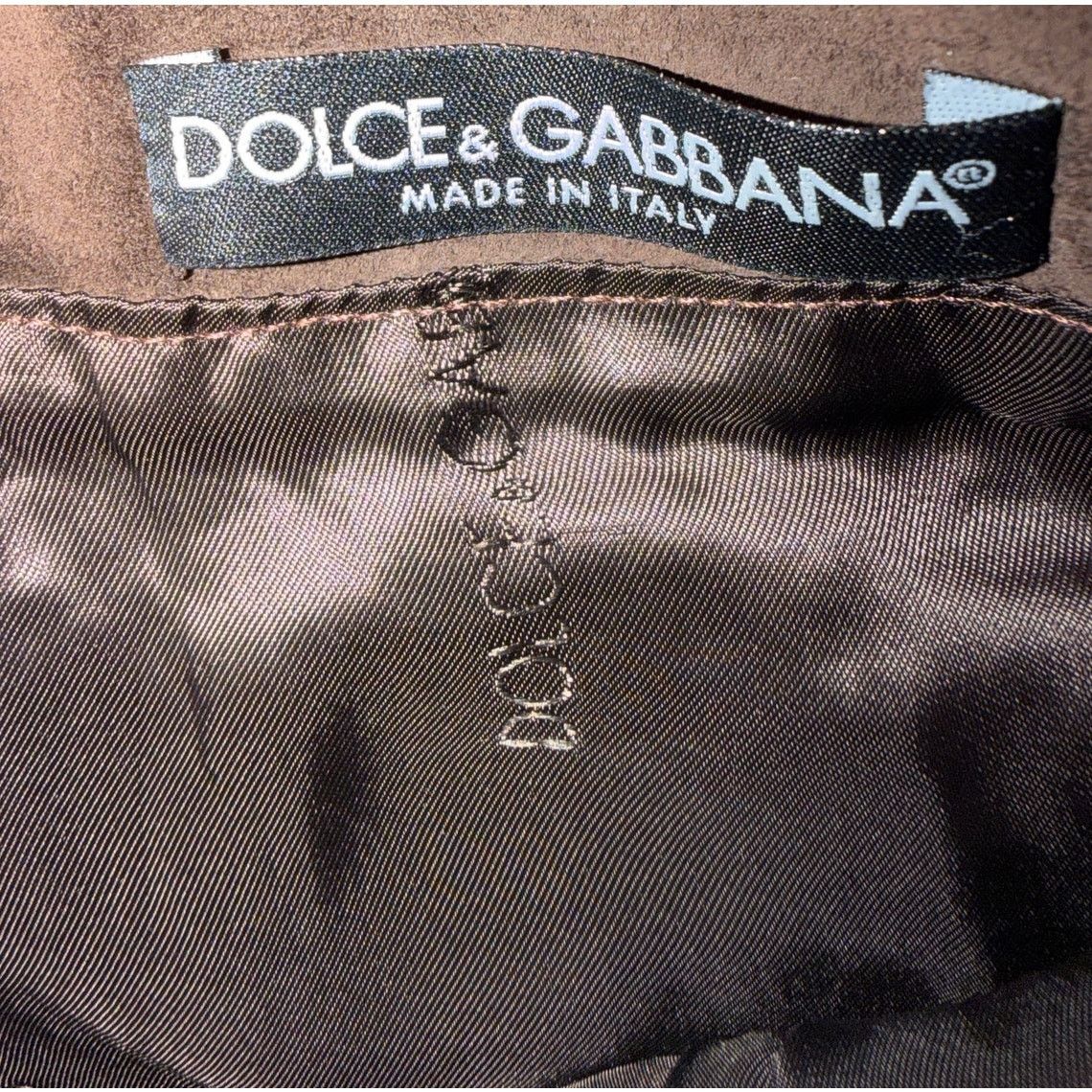 Dolce & Gabbana Dolce & Gabbana Python Midi-Skirt Size 26" / US 2 / IT 38 - 3 Thumbnail