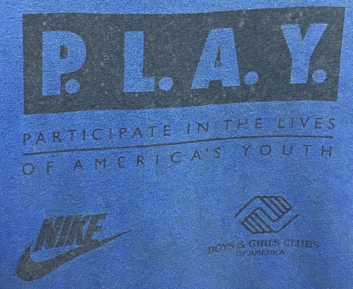 Nike × Vintage Vintage Nike P.L.A.Y. Made In Usa Shirt Size US M / EU 48-50 / 2 - 3 Thumbnail
