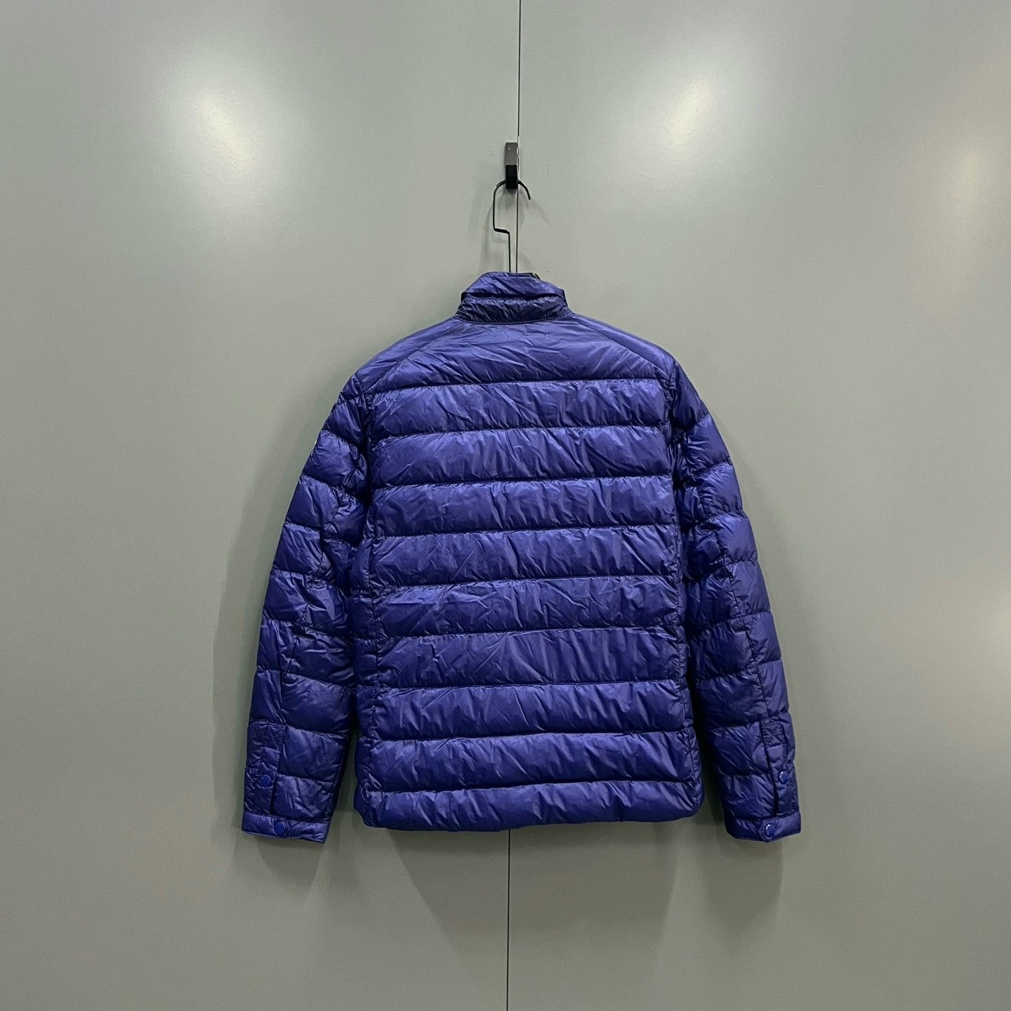 Moncler Moncler Blue Stand Collar Down Jacket Size US S / EU 44-46 / 1 - 2 Thumbnail