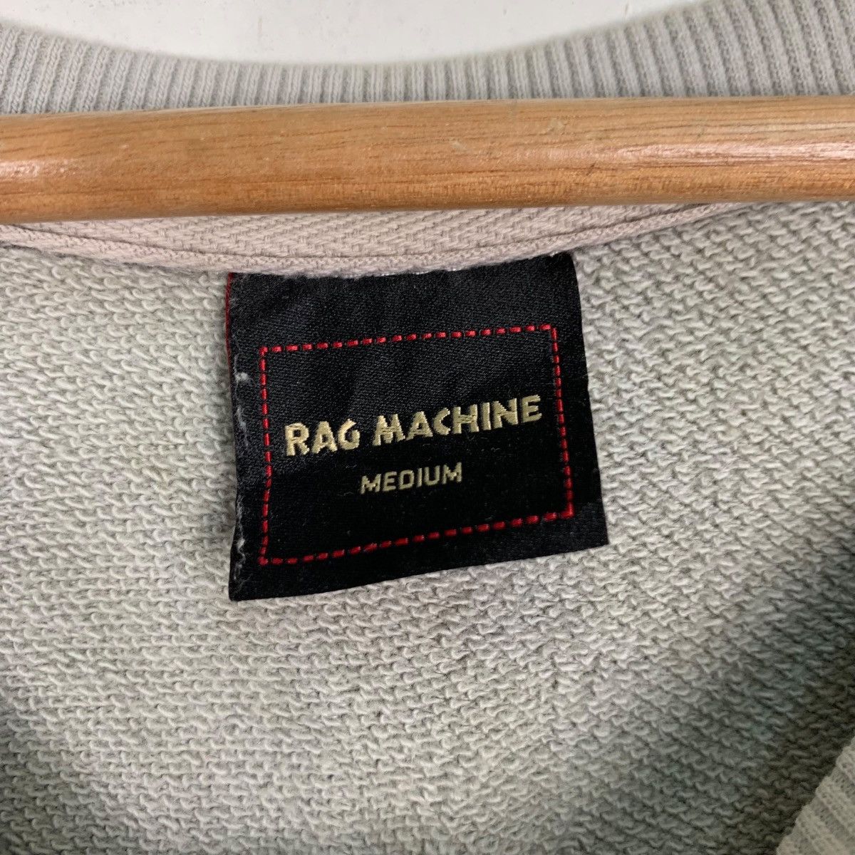Japanese Brand RAG MACHINE Sweatshirts #0615-C29 Size US M / EU 48-50 / 2 - 9 Thumbnail