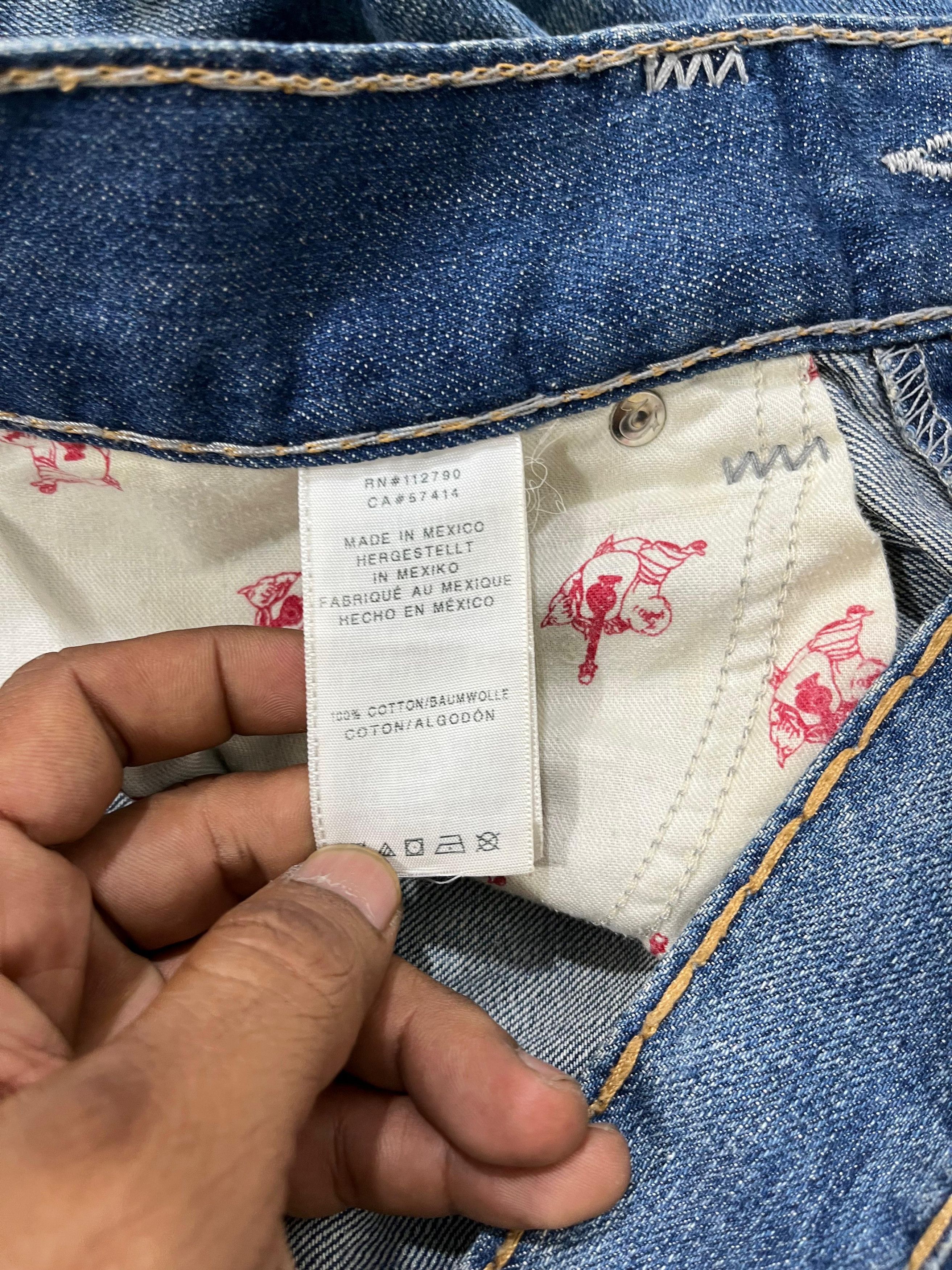 True Religion True Religion Section Straight Acid Flared Jeans Size US 36 / EU 52 - 11 Thumbnail