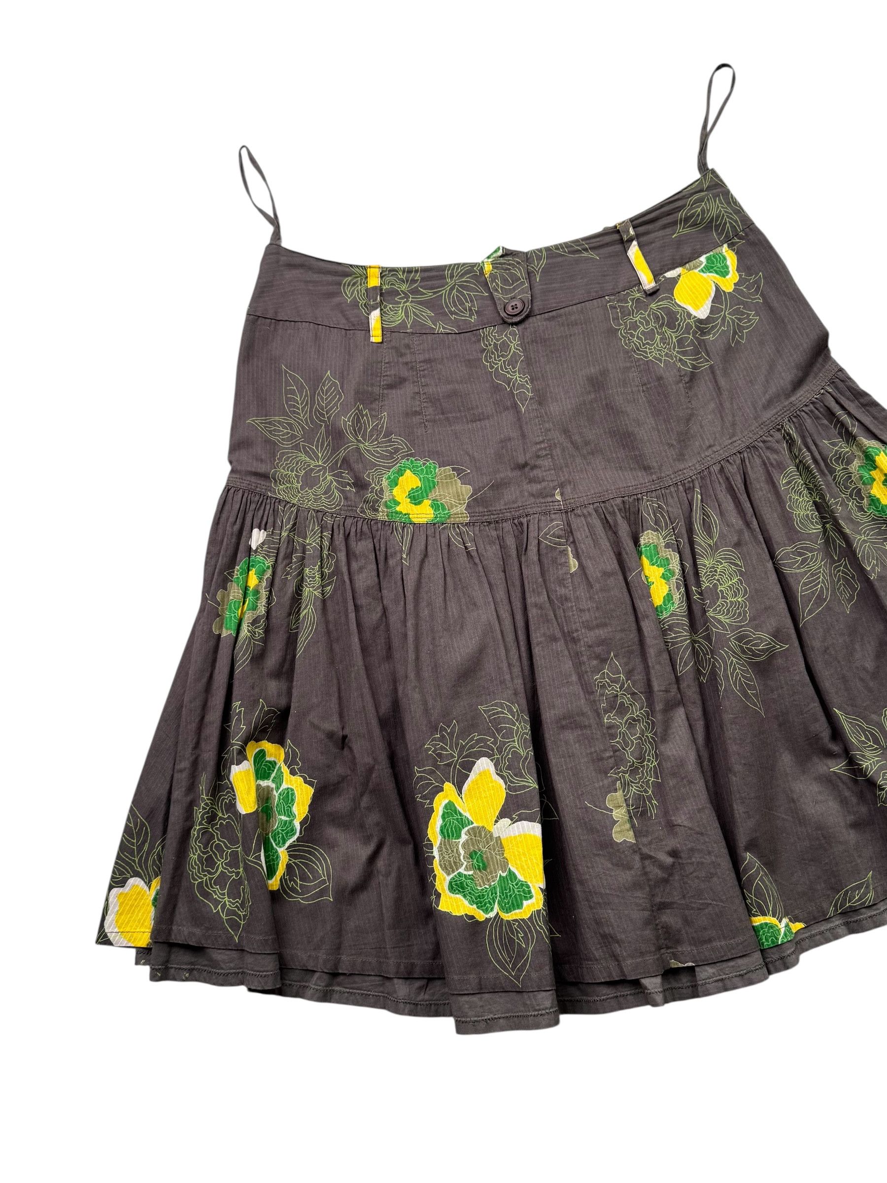 Diesel Diesel Black Gold Vintage Flare Skirt (D10) Size 27" / US 4 / IT 40 - 7 Thumbnail