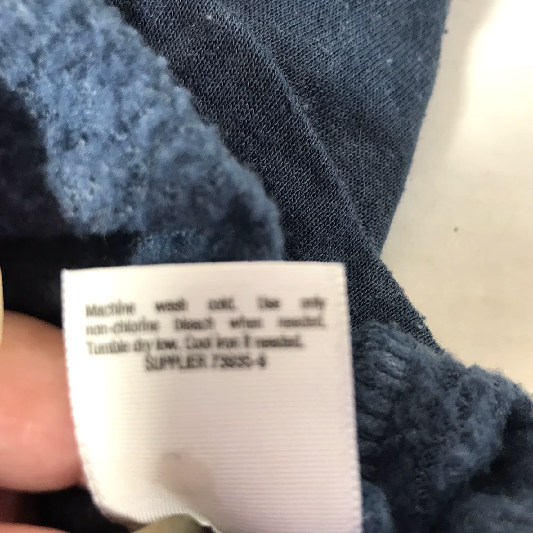 Vintage A New Approach Shirt Womens Size L T-Shirt Blue Knit Long Sleeve Logo Breathable Casual Workwear Size L / US 10 / IT 46 - 5 Thumbnail