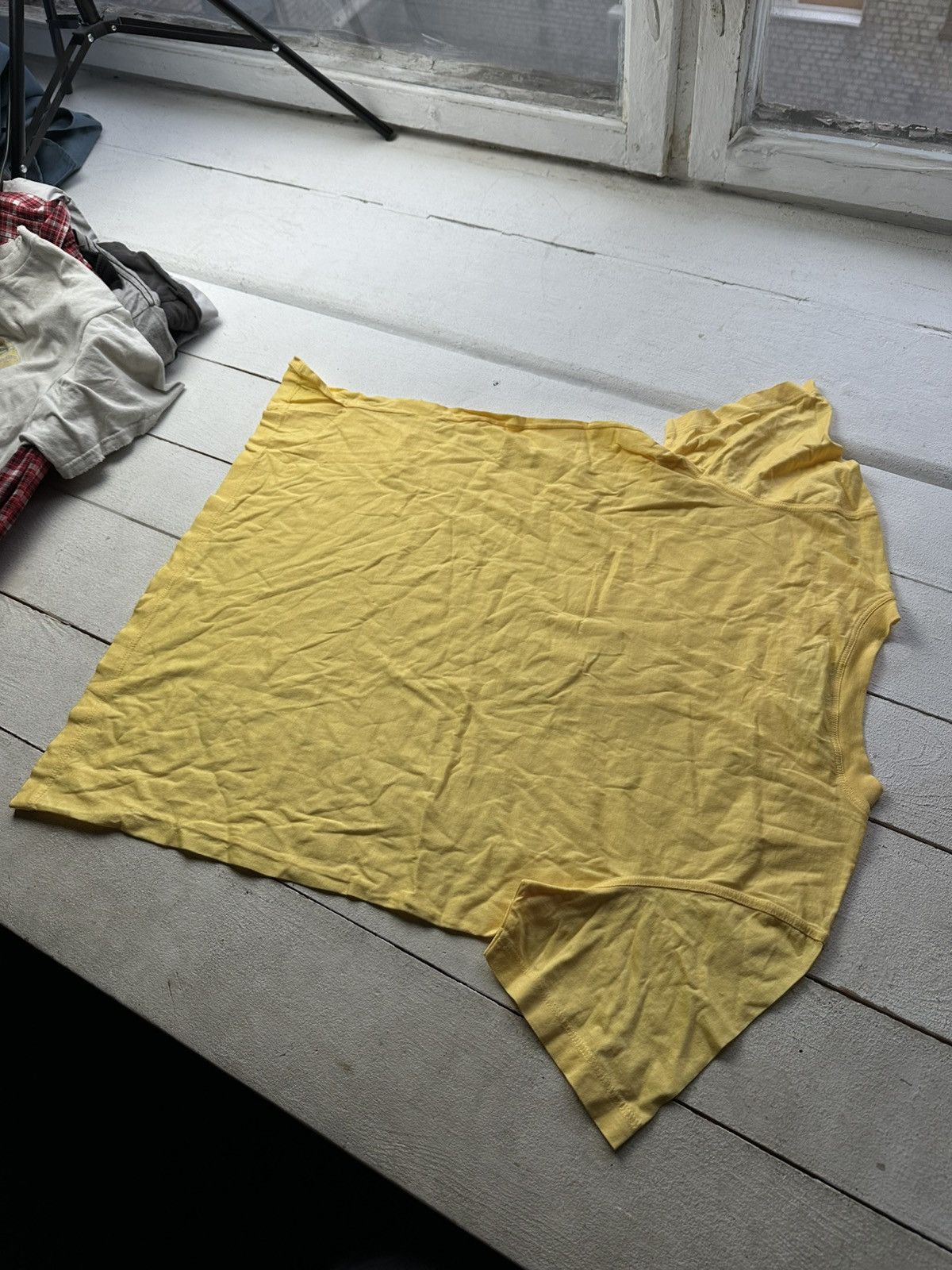 Vintage 🚨 YACHT CLUB LIGHT YELLOW VNTG MONACO RARE BIG LOGO Size US M / EU 48-50 / 2 - 10 Thumbnail