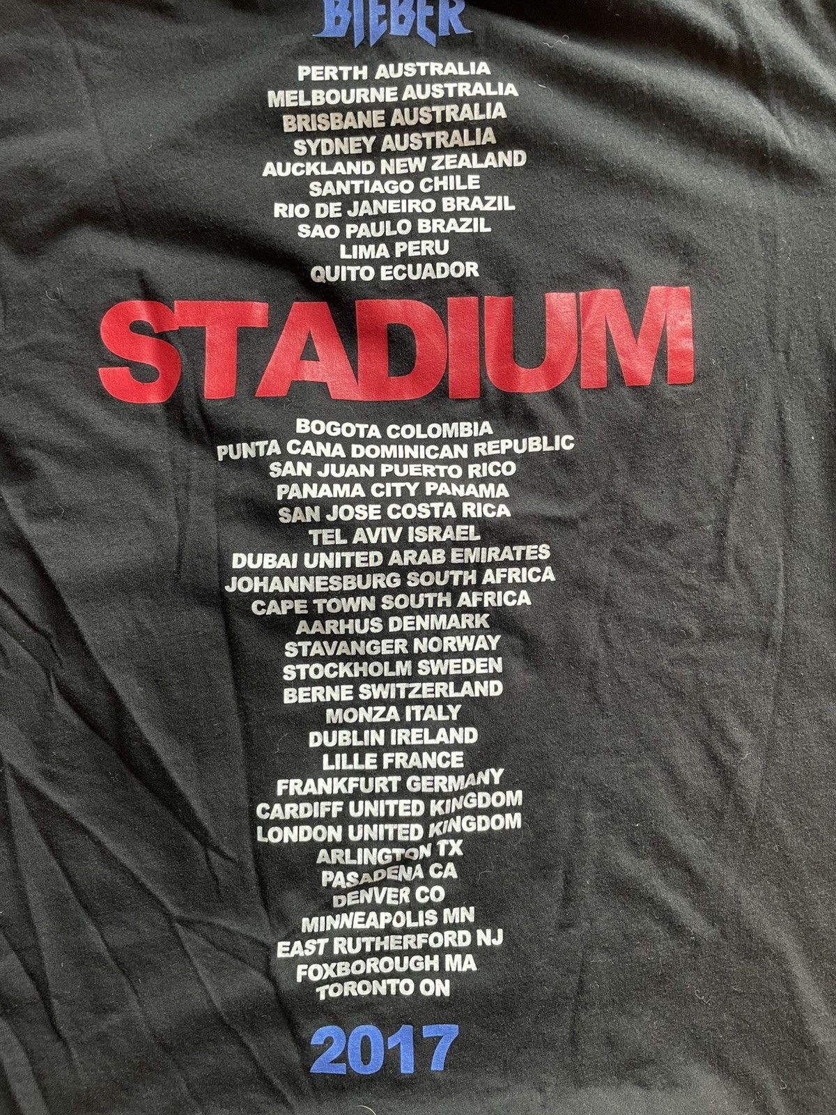 Other Justin Bieber 2017 concert tee Size L / US 10 / IT 46 - 4 Thumbnail